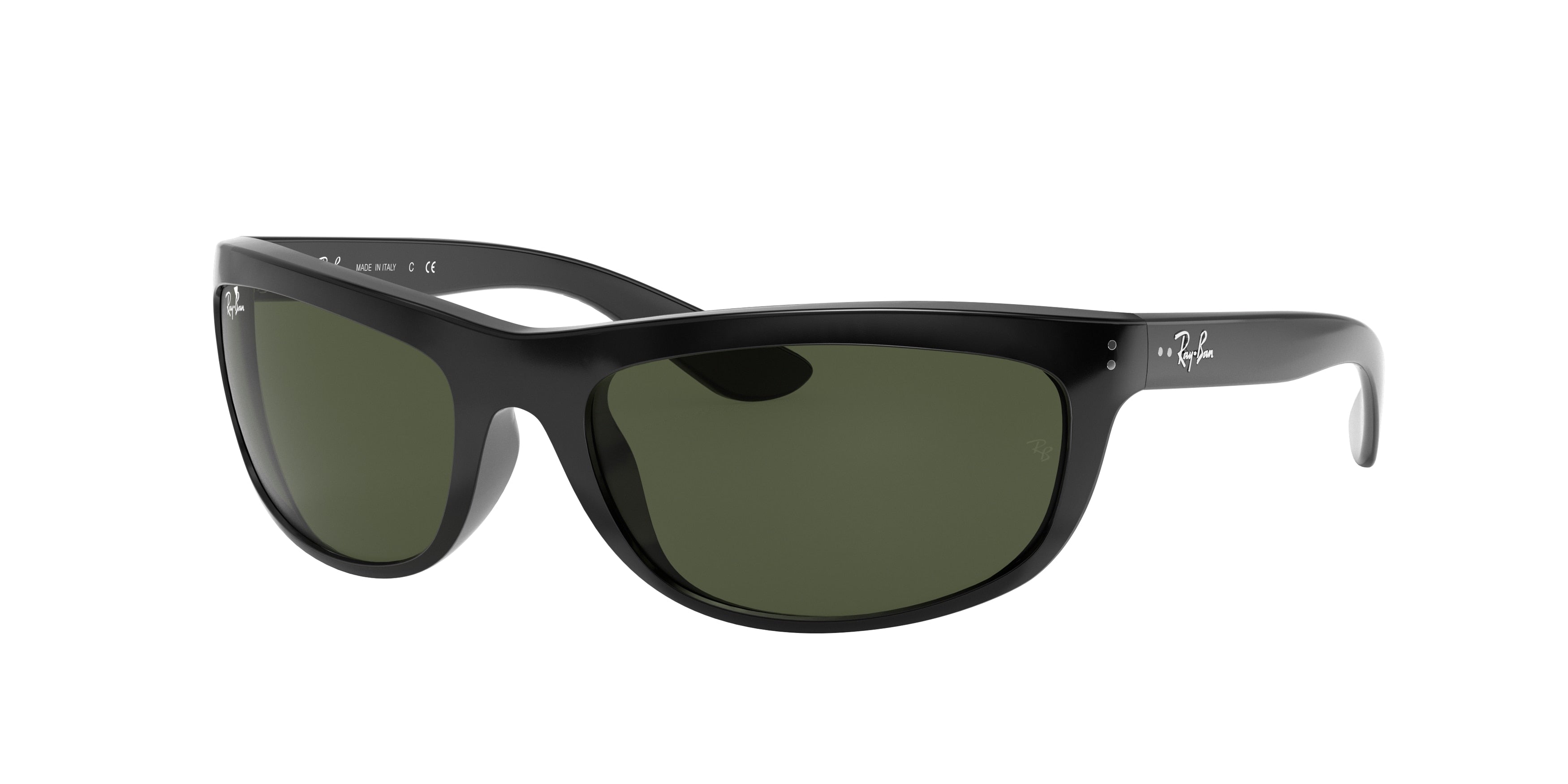 Ray-Ban BALORAMA RB4089 Rectangle Sunglasses  601/31-Black 61-135-19 - Color Map Black