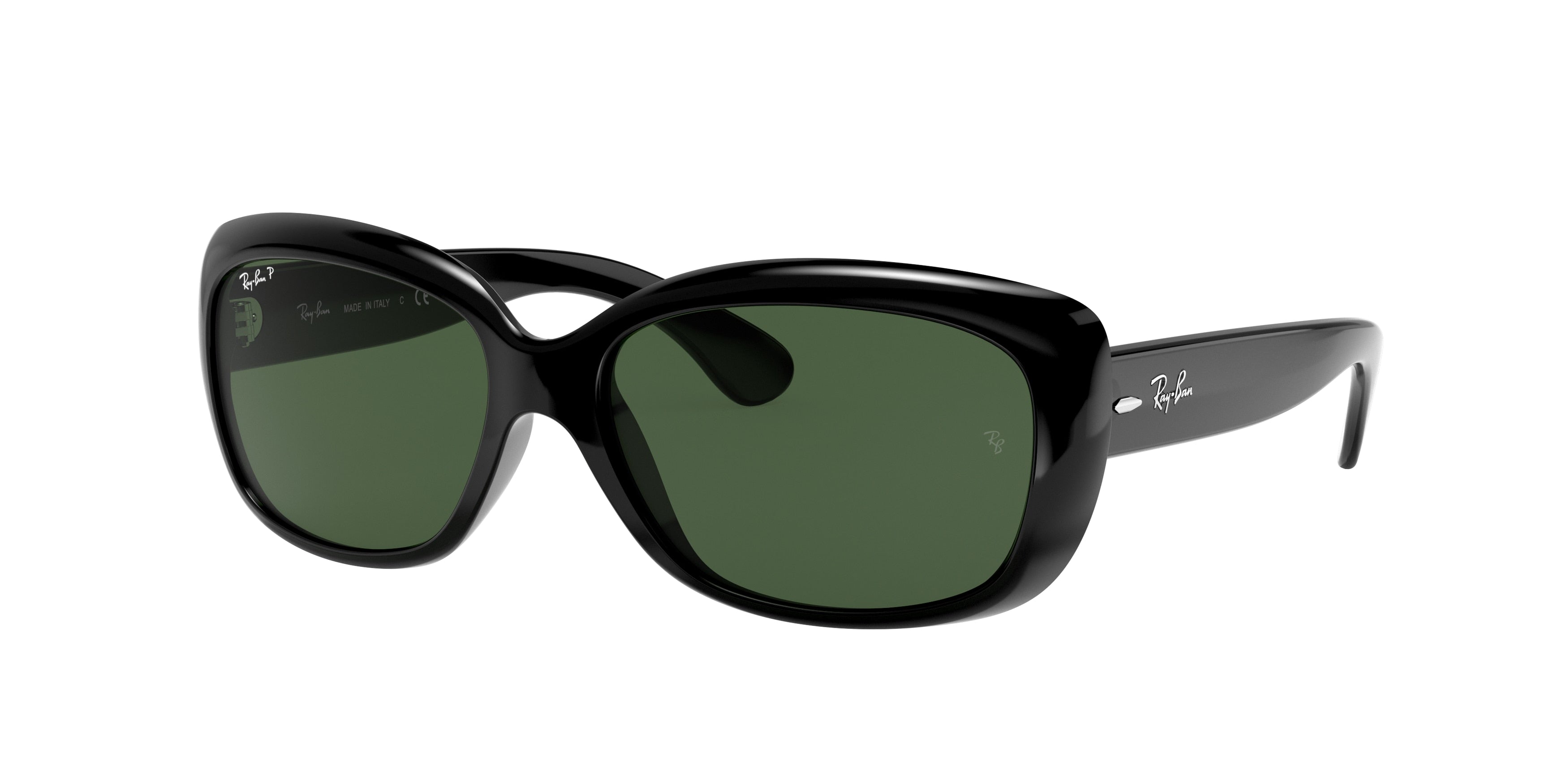 Ray-Ban JACKIE OHH RB4101 Butterfly Sunglasses  601/58-Black 57-135-17 - Color Map Black