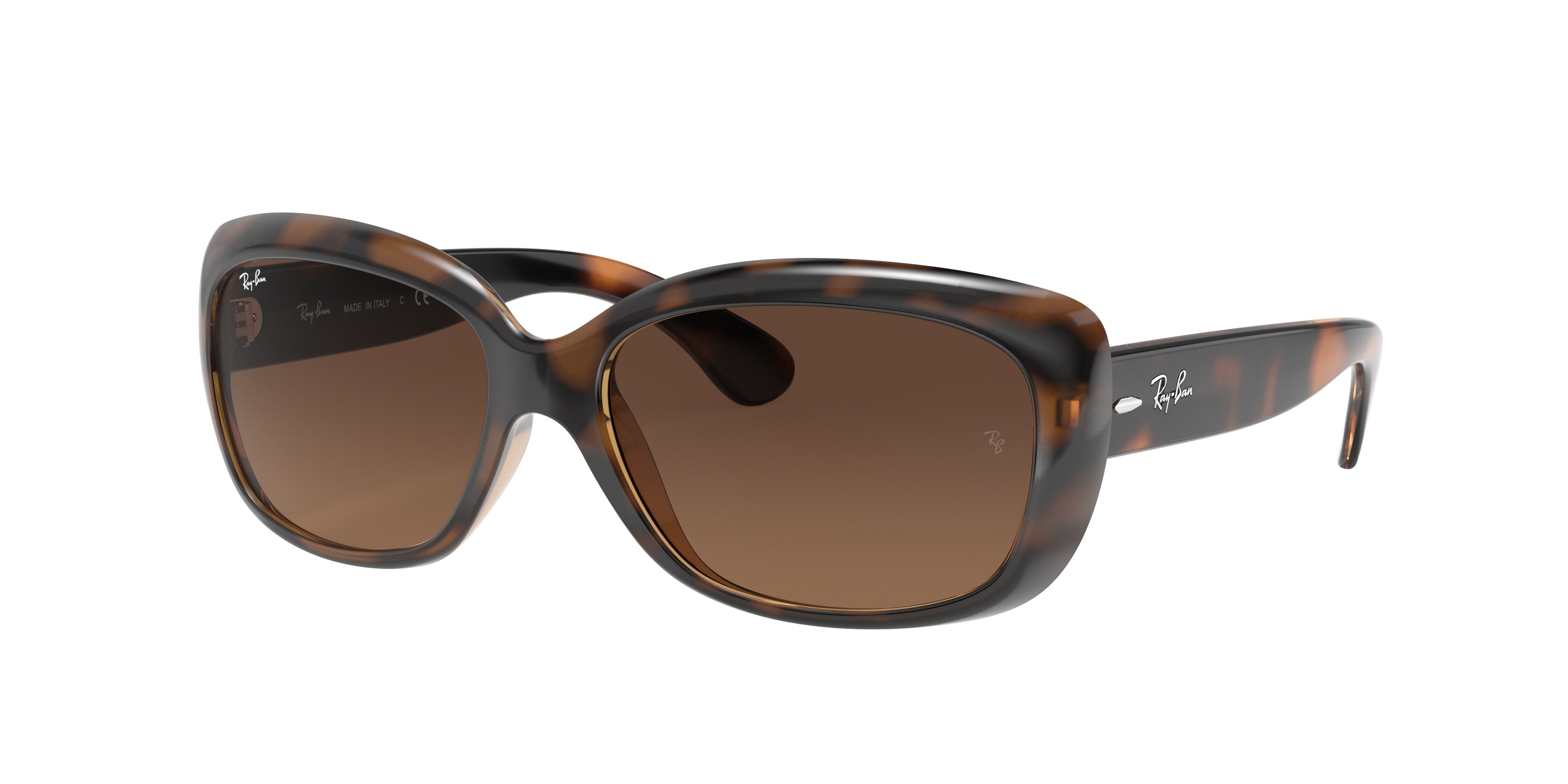 Ray-Ban JACKIE OHH RB4101 Butterfly Sunglasses  642/43-Havana 57-135-17 - Color Map Tortoise