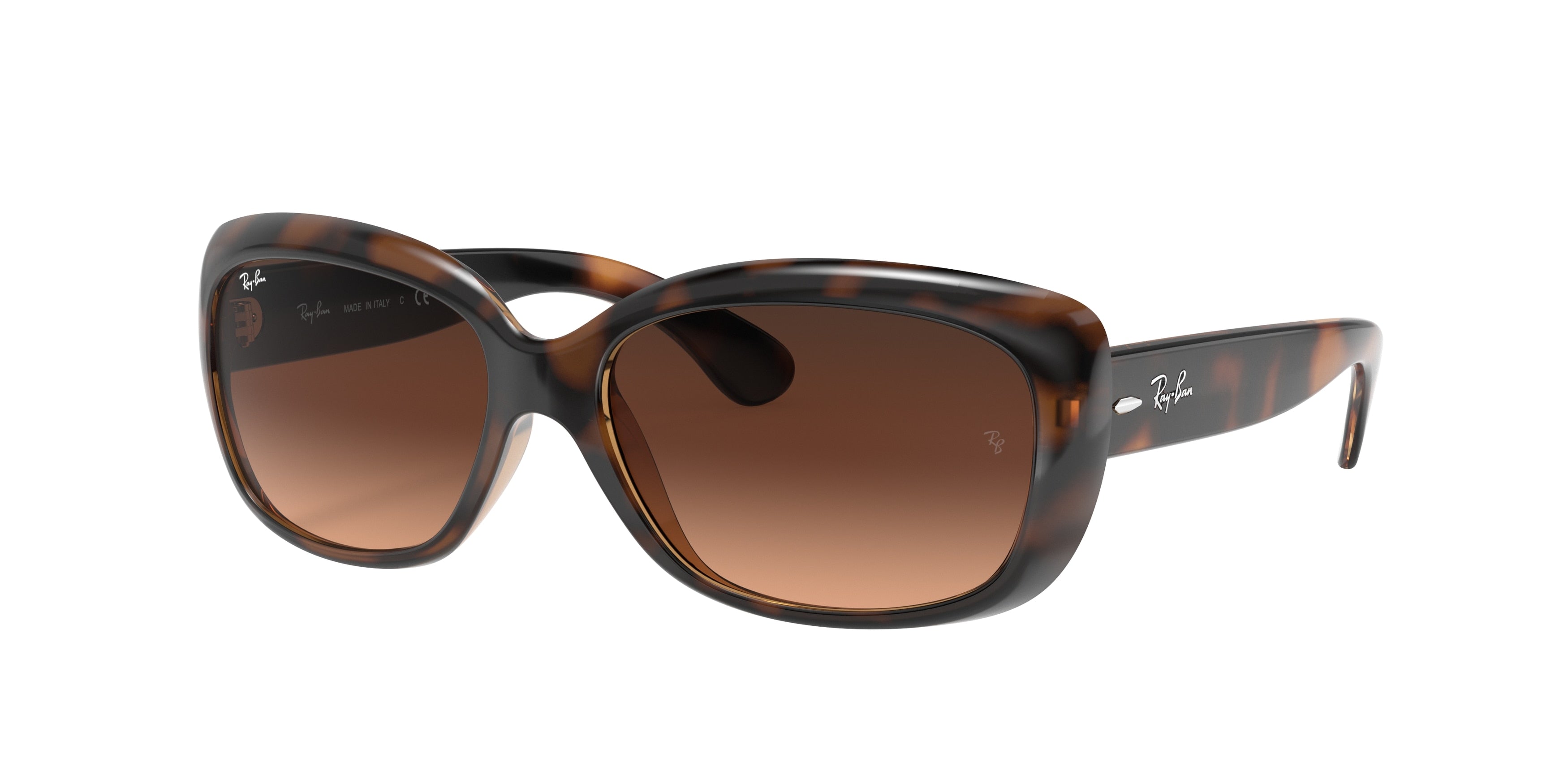 Ray-Ban JACKIE OHH RB4101 Butterfly Sunglasses  642/A5-Havana 57-135-17 - Color Map Tortoise