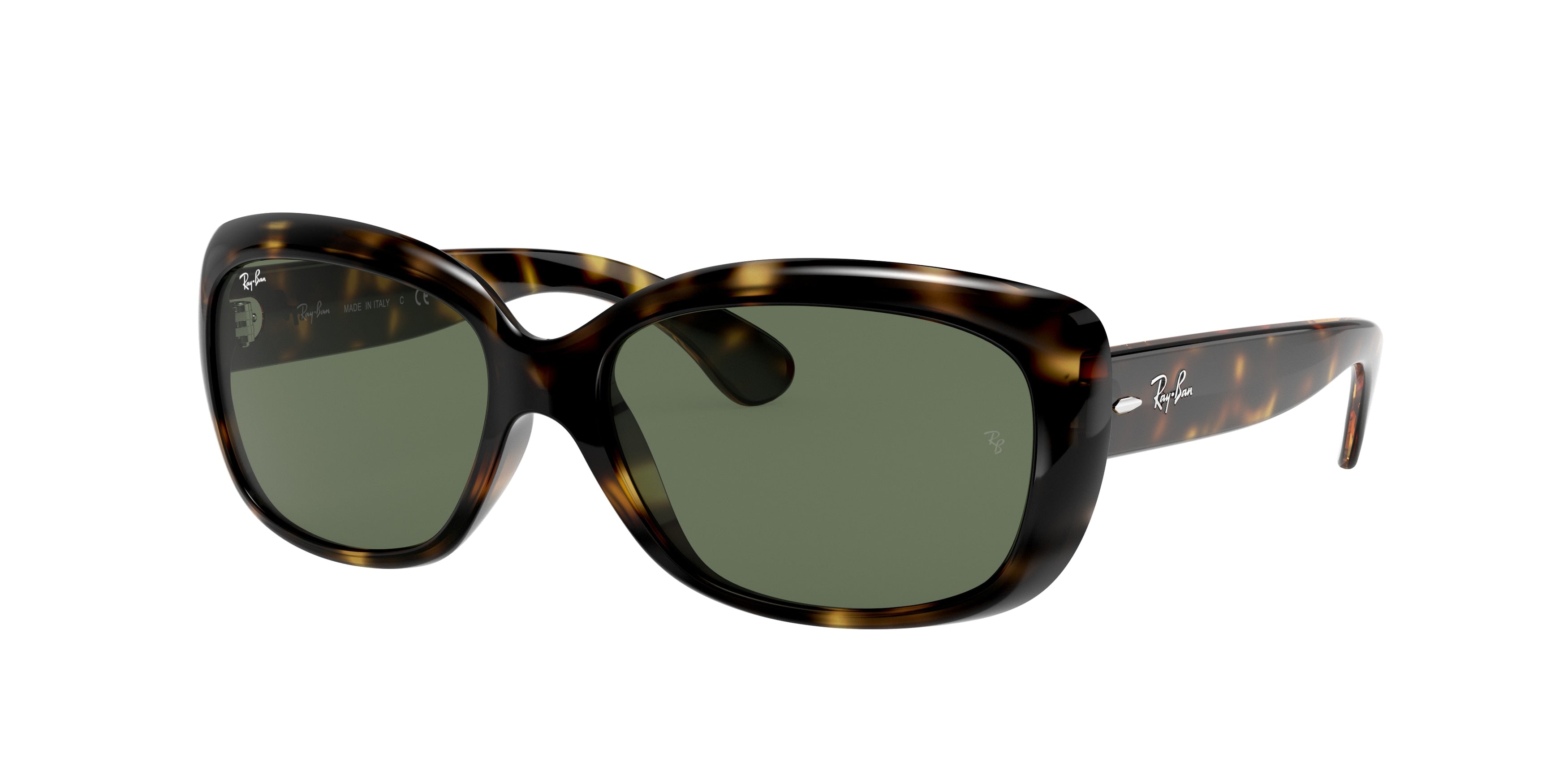 Ray-Ban JACKIE OHH RB4101 Butterfly Sunglasses  710-Light Havana 57-135-17 - Color Map Tortoise