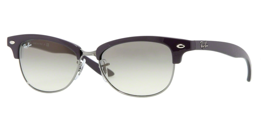 Ray-Ban RB4132 Cat Eye Sunglasses  737/32-SHINY DARK VIOLET+GUNM. 52-15-140 - Color Map violet