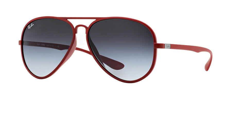 Ray-Ban RB4180 Pilot Sunglasses  60188G-RED 58-13-140 - Color Map red
