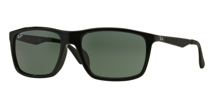 Ray-Ban RB4228F Rectangle Sunglasses  901/71-BLACK 58-18-140 - Color Map black