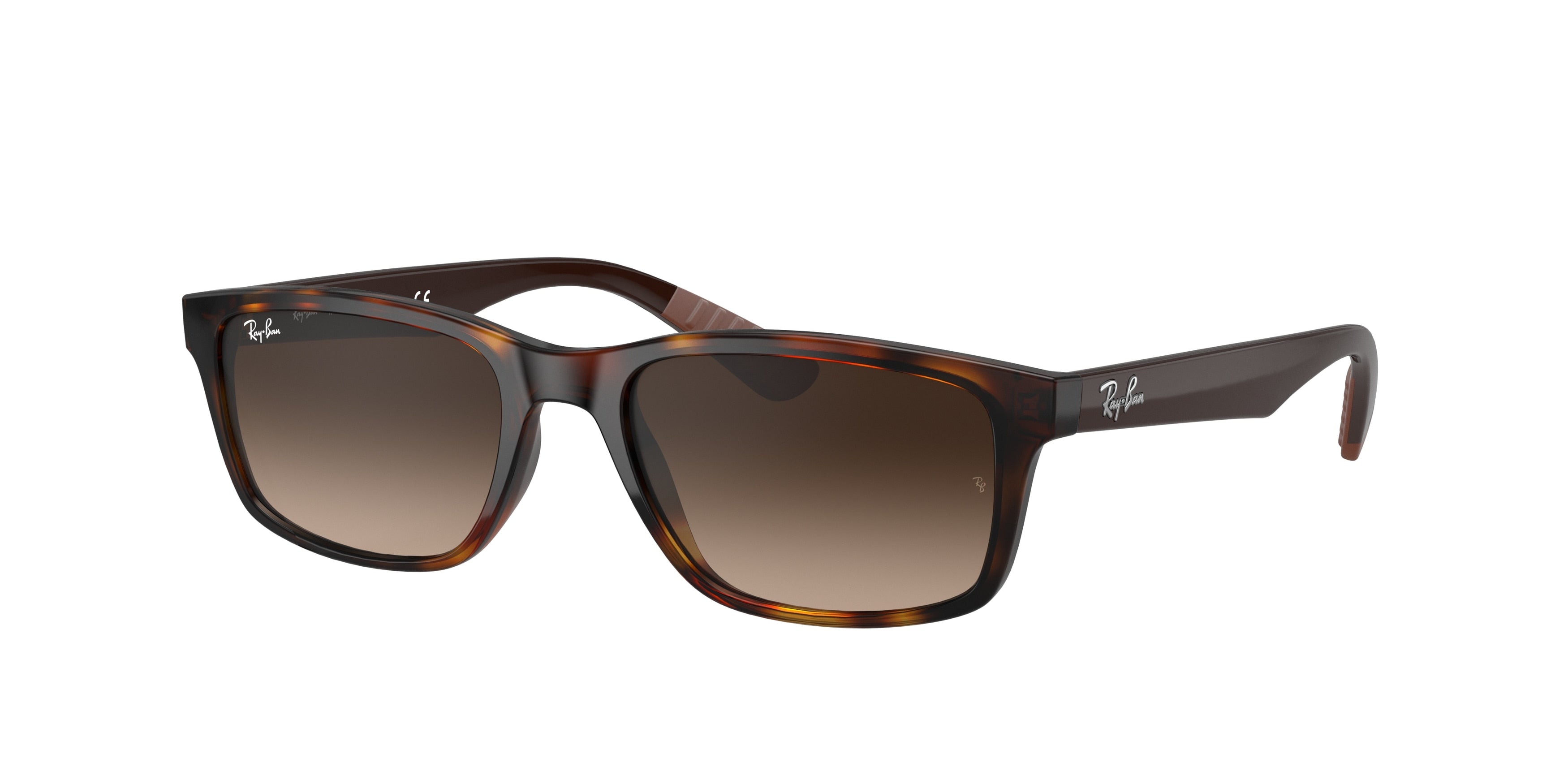 Ray-Ban RB4234 Square Sunglasses  620513-Light Havana 57-140-16 - Color Map Tortoise