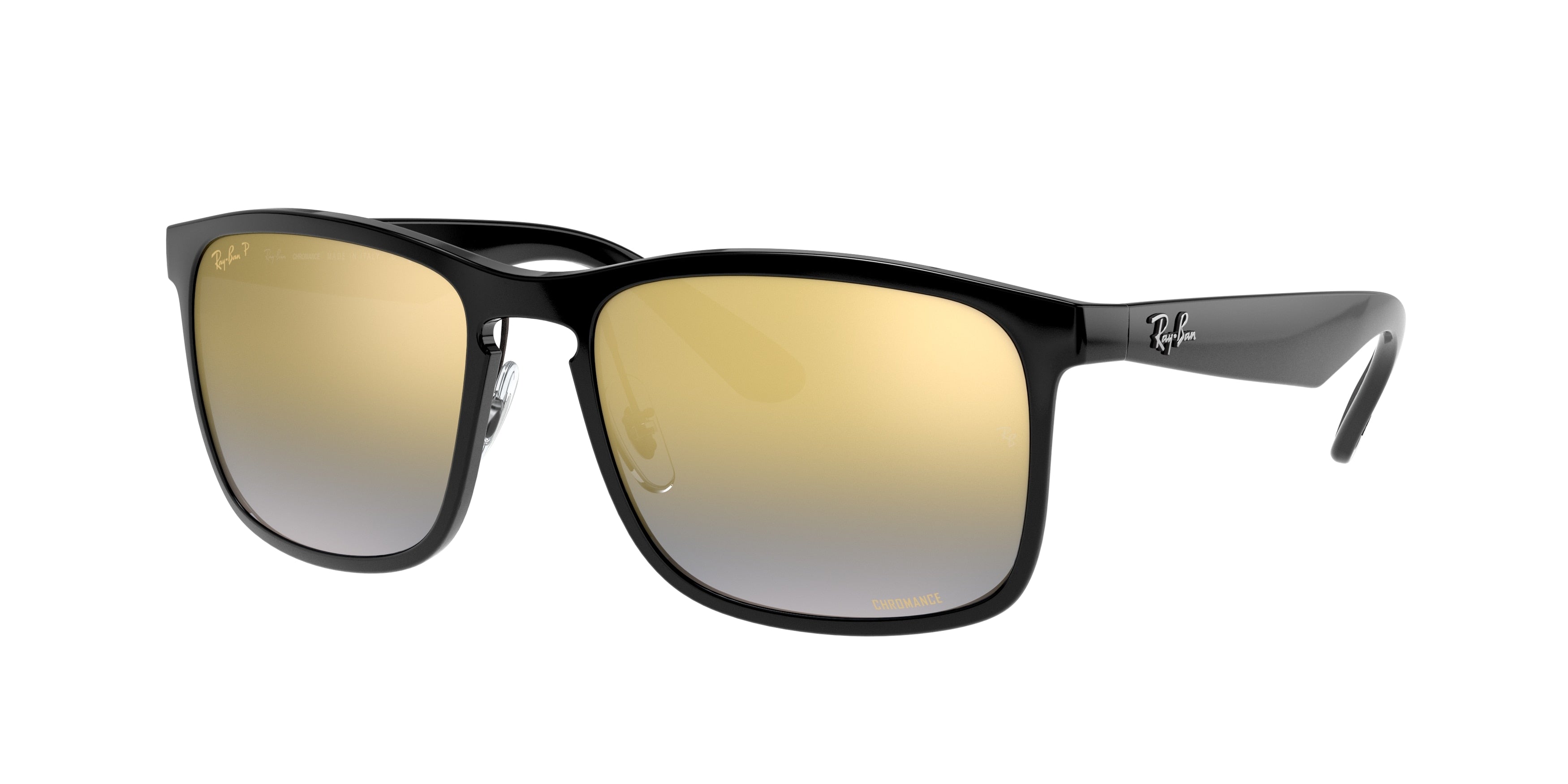 Ray-Ban RB4264 Square Sunglasses  601/J0-Black 57-145-18 - Color Map Black