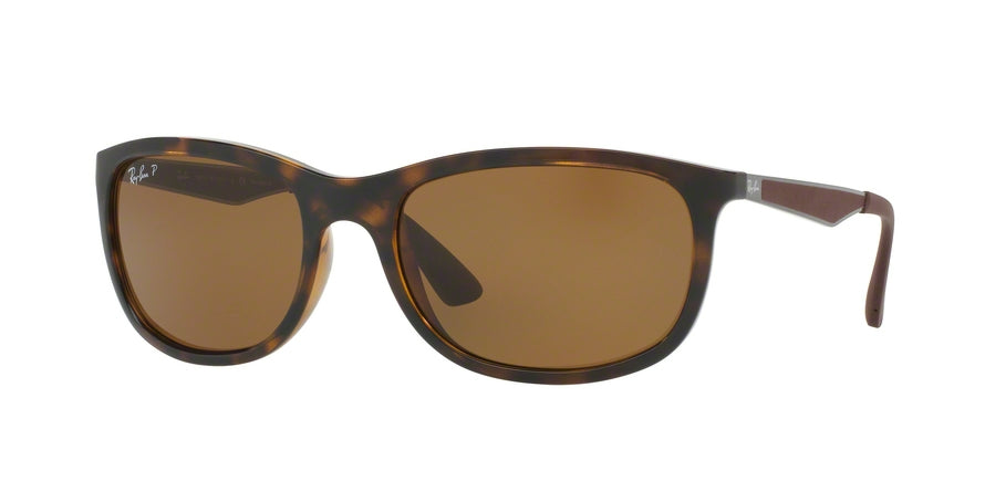 Ray-Ban RB4267 Square Sunglasses  710/83-LIGHT HAVANA 59-19-140 - Color Map havana