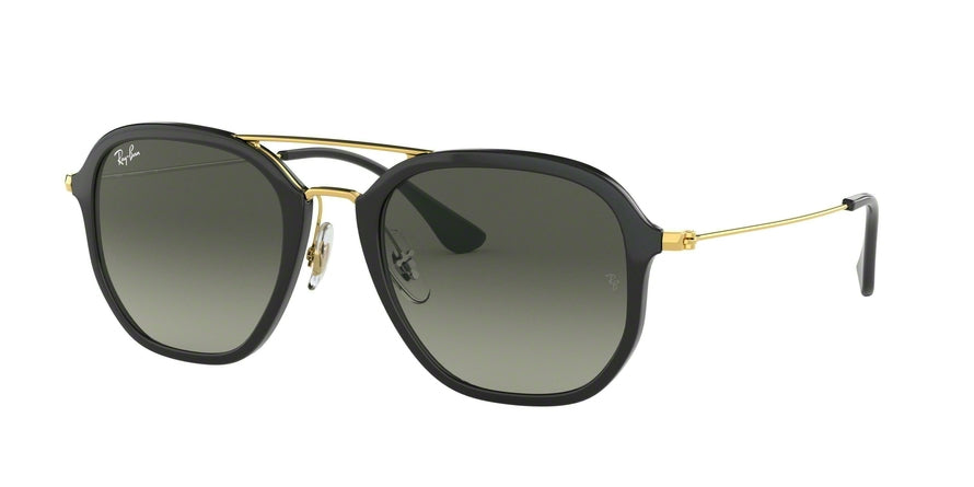 Ray-Ban RB4273 Irregular Sunglasses  601/71-BLACK 52-21-145 - Color Map black