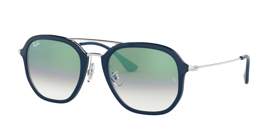 Ray-Ban RB4273 Irregular Sunglasses  63343A-BLUE 52-21-145 - Color Map blue