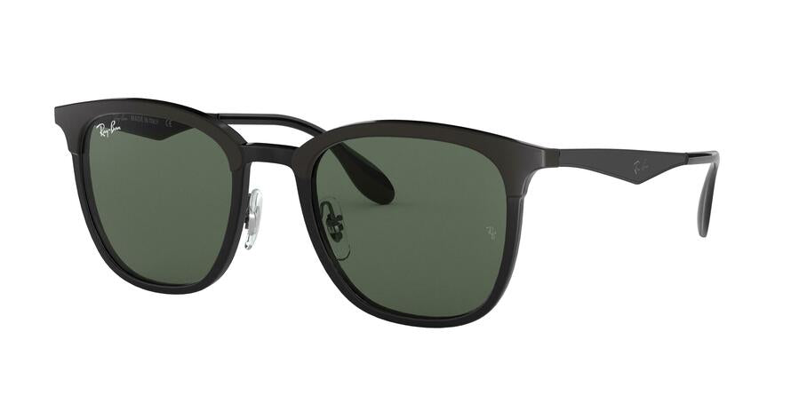 Ray-Ban RB4278 Square Sunglasses  628271-BLACK/MATTE BLACK 51-21-145 - Color Map black