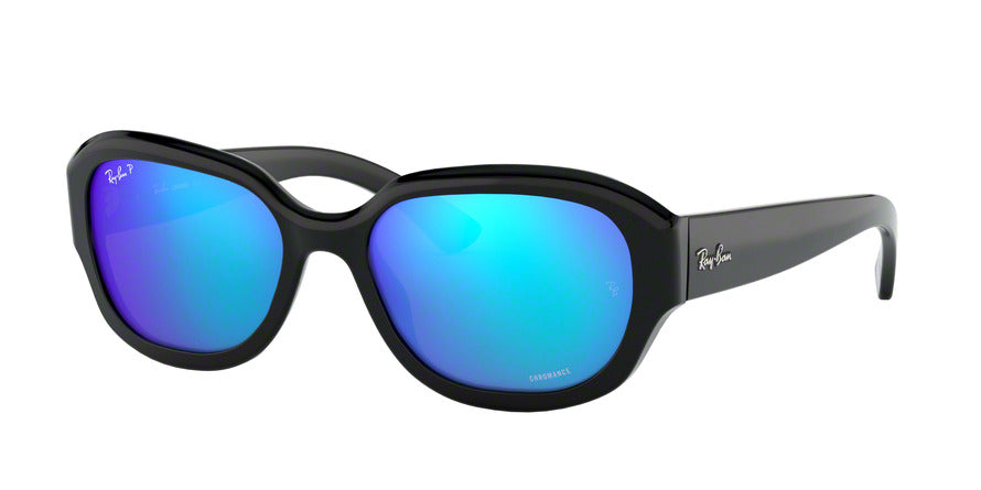 Ray-Ban RB4282CH Square Sunglasses  601/A1-BLACK 55-18-140 - Color Map black