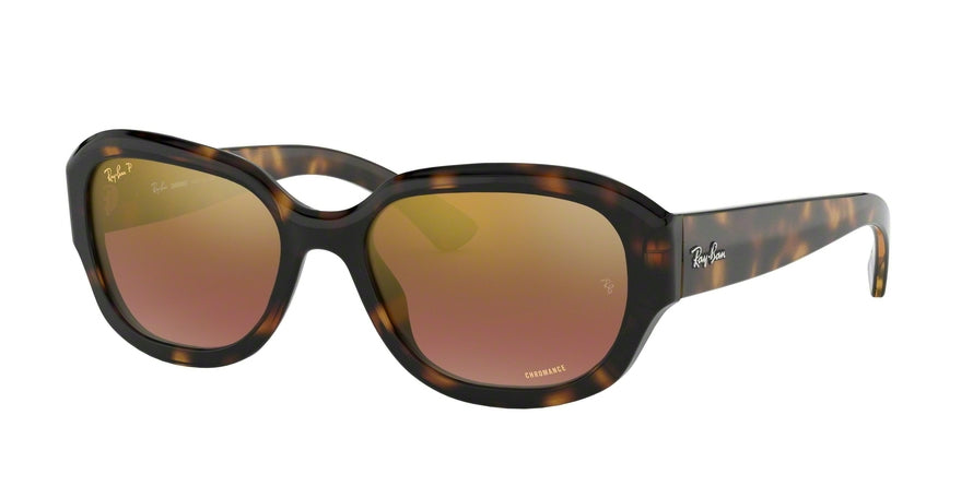 Ray-Ban RB4282CH Square Sunglasses  710/6B-HAVANA 55-18-140 - Color Map havana