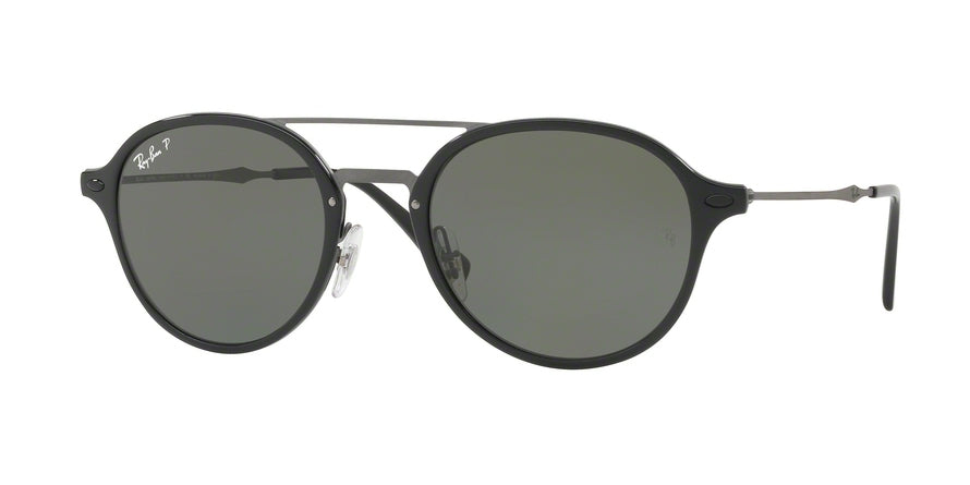 Ray-Ban RB4287 Square Sunglasses  601/9A-BLACK 55-22-140 - Color Map black