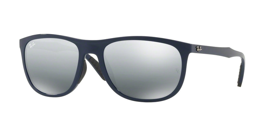Ray-Ban RB4291F Square Sunglasses  619788-BLUE 58-19-145 - Color Map blue