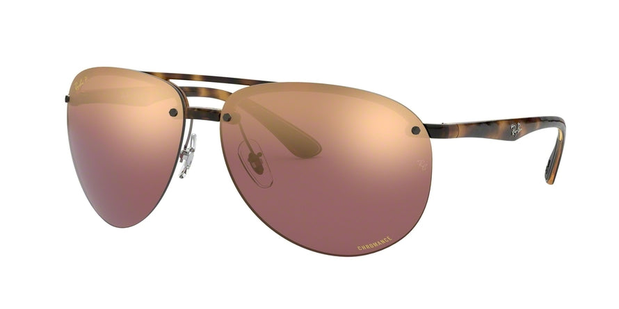 Ray-Ban RB4293CH Pilot Sunglasses  710/6B-HAVANA 64-13-140 - Color Map havana