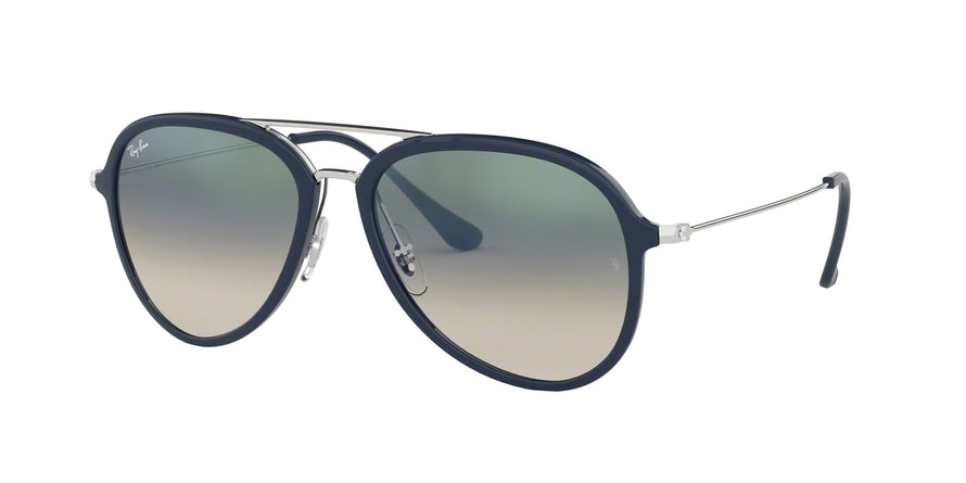 Ray-Ban RB4298 Pilot Sunglasses  63343A-BLUE 57-17-145 - Color Map blue
