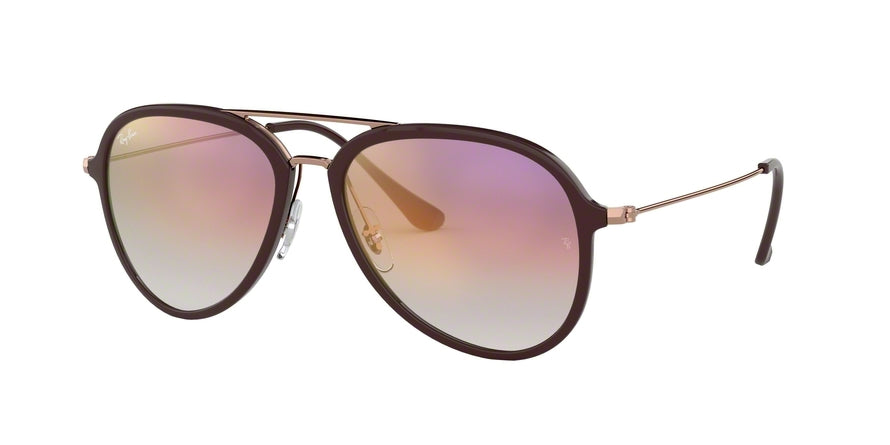 Ray-Ban RB4298 Pilot Sunglasses  6335S5-CHOCCOLATE 57-17-145 - Color Map brown