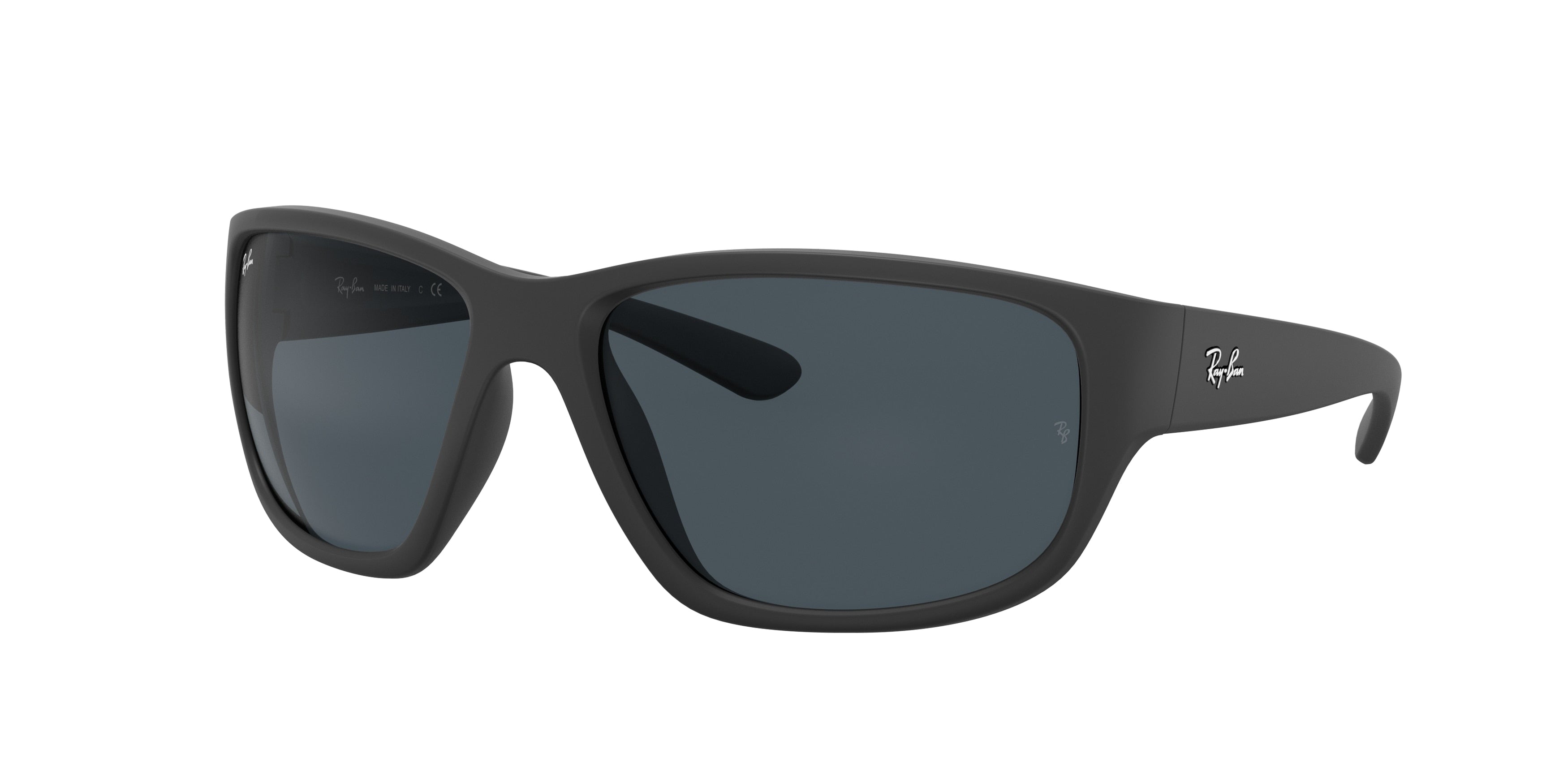 Ray-Ban RB4300 Square Sunglasses  601SR5-Black 62-130-18 - Color Map Black