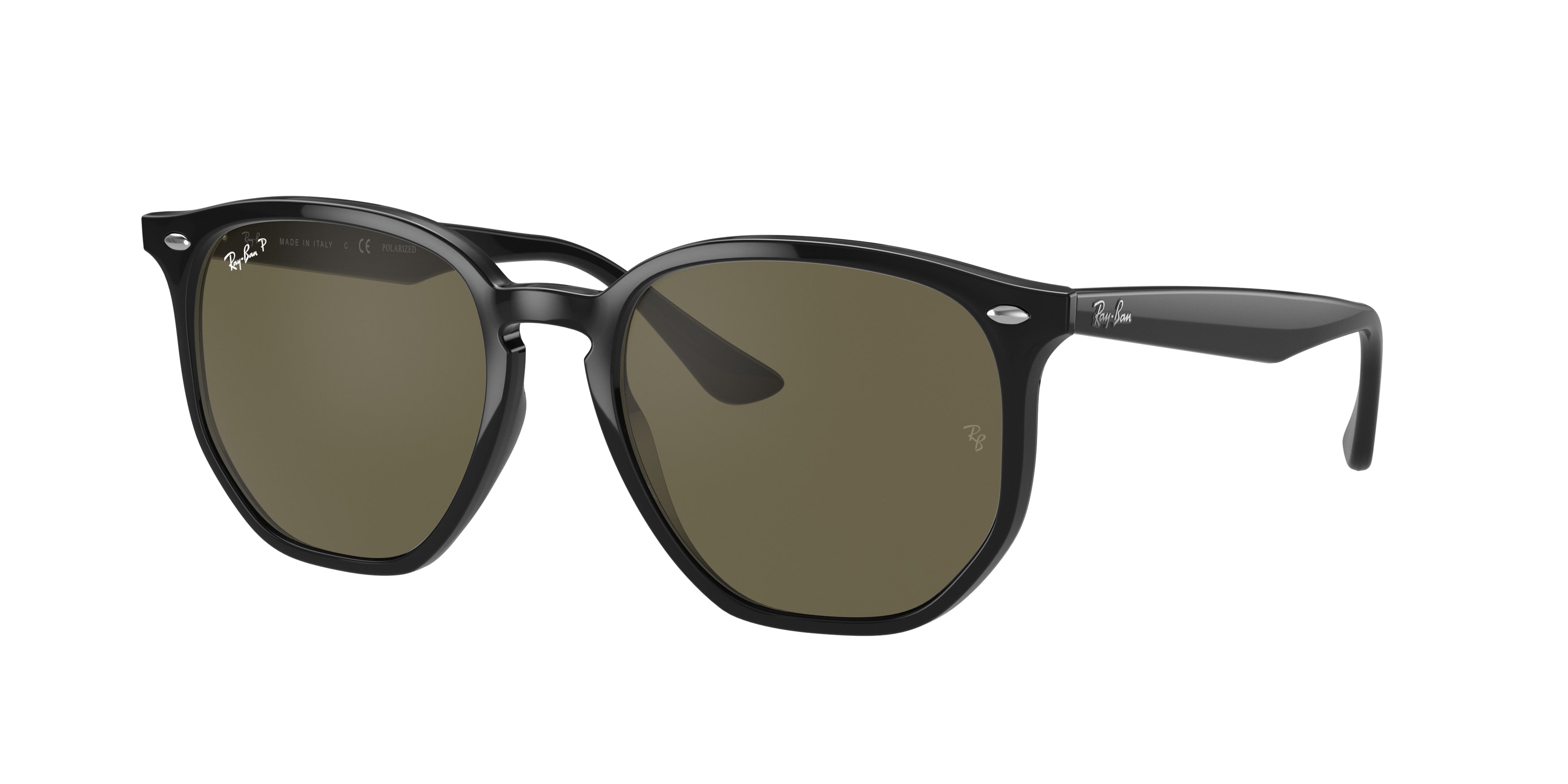 Ray-Ban RB4306 Irregular Sunglasses  601/9A-Black 54-145-19 - Color Map Black