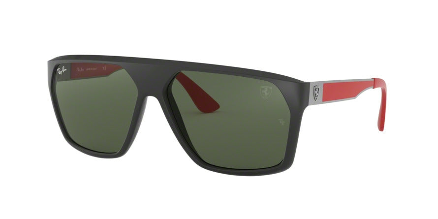 Ray-Ban FERRARI RB4309M Square Sunglasses  F60271-MATTE BLACK 61-13-145 - Color Map black
