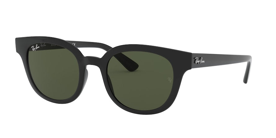 Ray-Ban RB4324 Square Sunglasses  601/31-BLACK 50-21-150 - Color Map black