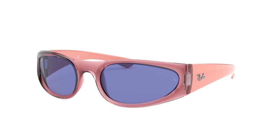 Ray-Ban RB4332 Pillow Sunglasses  648080-TRANSPARENT PINK 57-19-125 - Color Map pink