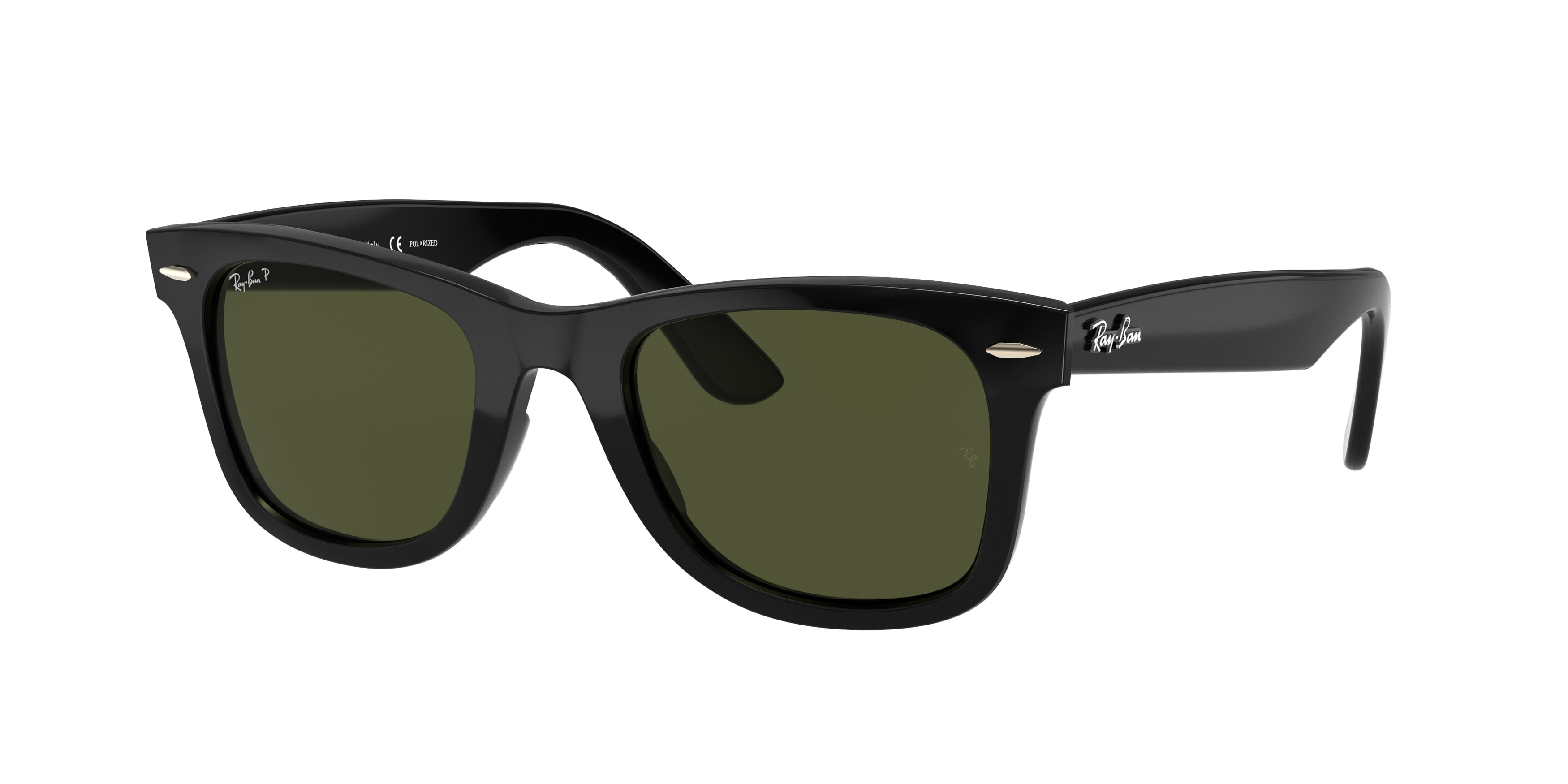 Ray-Ban WAYFARER EASE RB4340 Square Sunglasses  601/58-Black 50-150-22 - Color Map Black