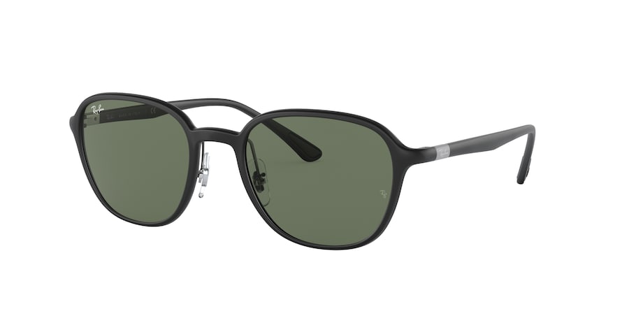 Ray-Ban RB4341 Square Sunglasses  601S71-SANDING BLACK 51-20-140 - Color Map black