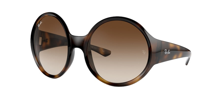 Ray-Ban RB4345 Round Sunglasses  710/13-HAVANA 58-20-125 - Color Map havana