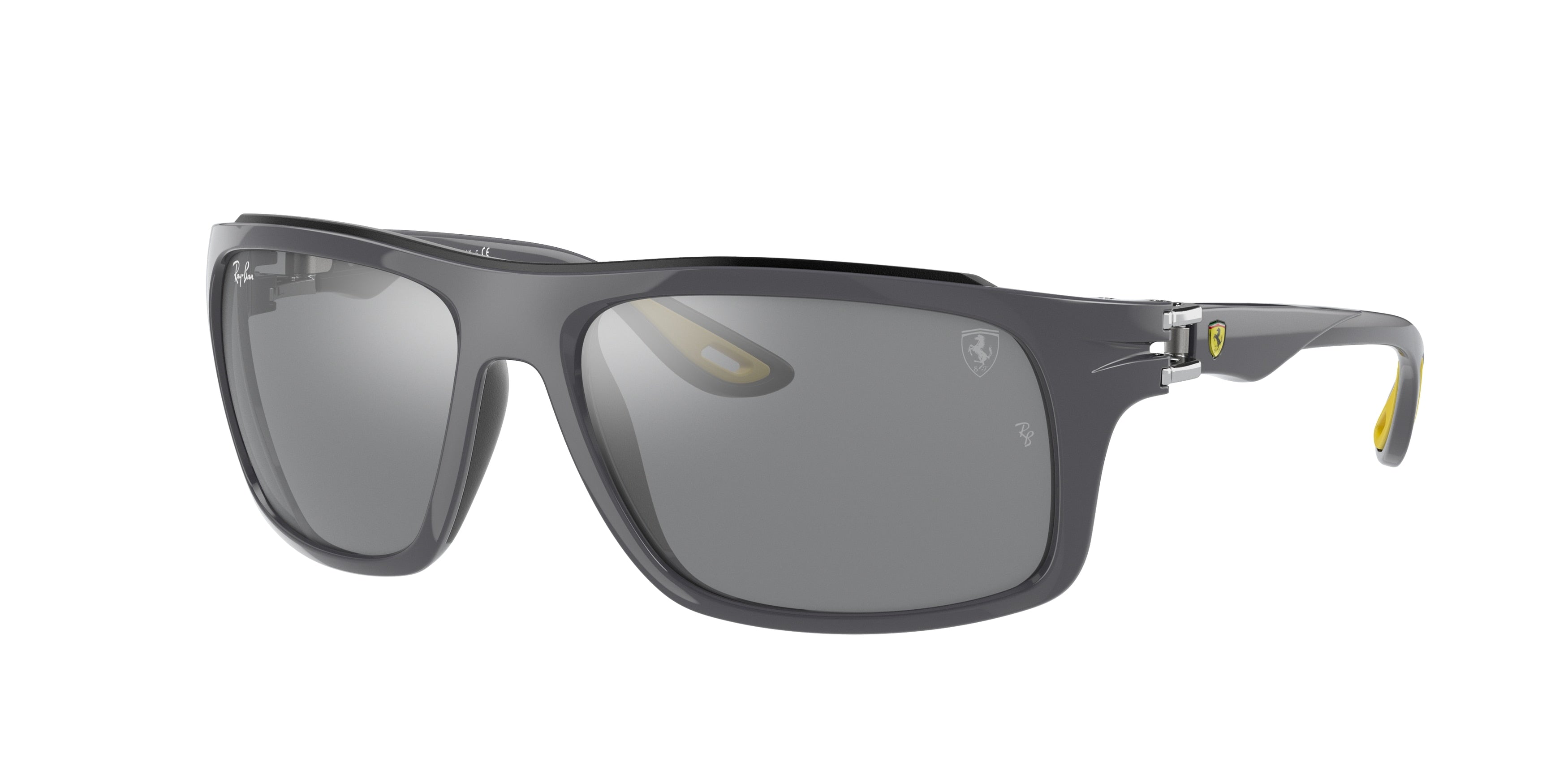 Ray-Ban RB4364M Square Sunglasses  F6246G-Grey 59-140-17 - Color Map Grey