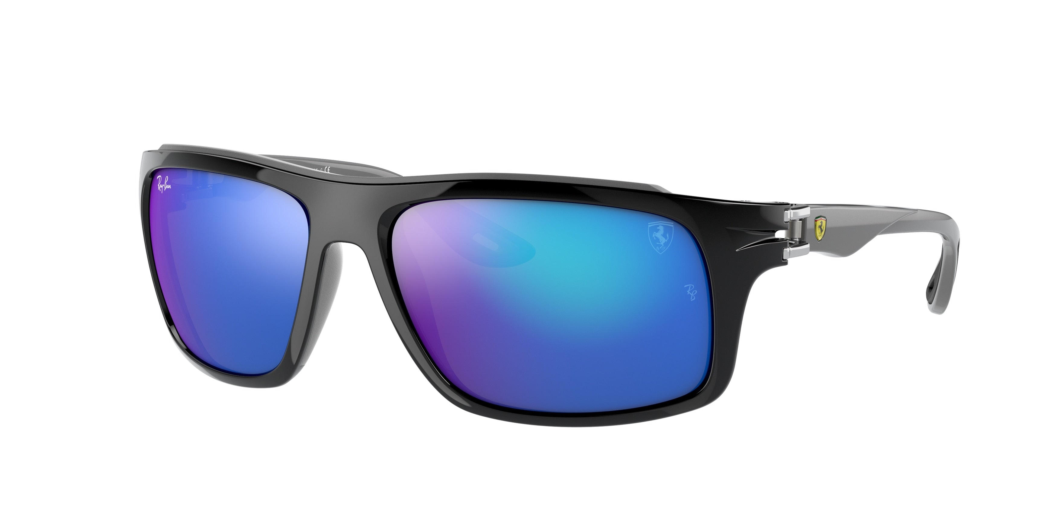 Ray-Ban RB4364M Square Sunglasses  F66055-Black 59-140-17 - Color Map Black