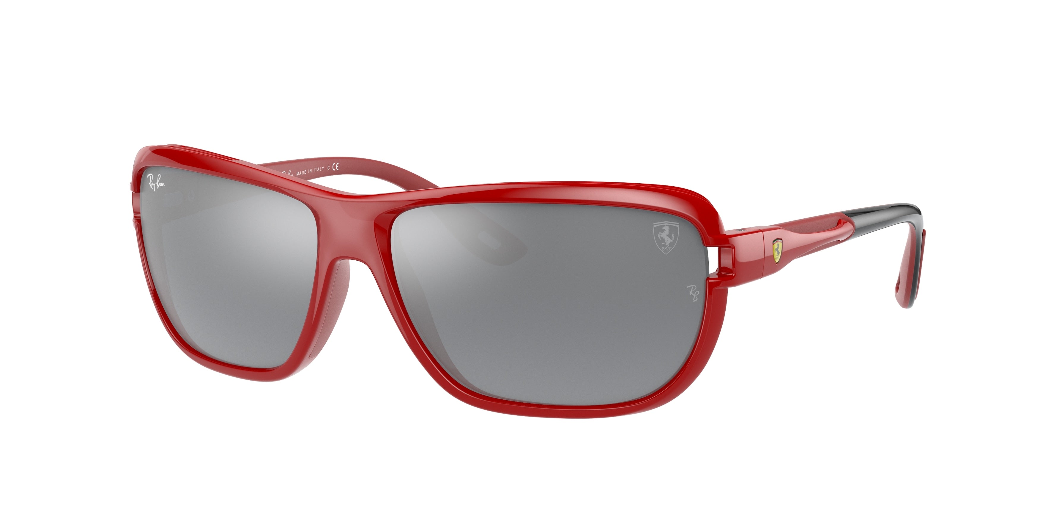 Ray-Ban RB4365M Pillow Sunglasses  F6236G-Red 61-135-15 - Color Map Red