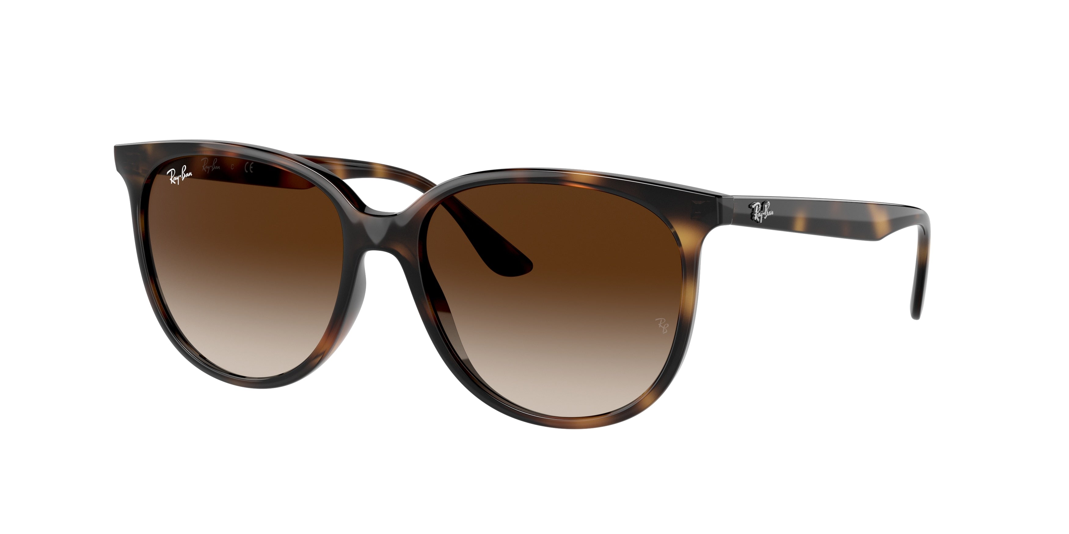 Ray-Ban RB4378 Square Sunglasses  710/13-Havana 54-145-16 - Color Map Tortoise