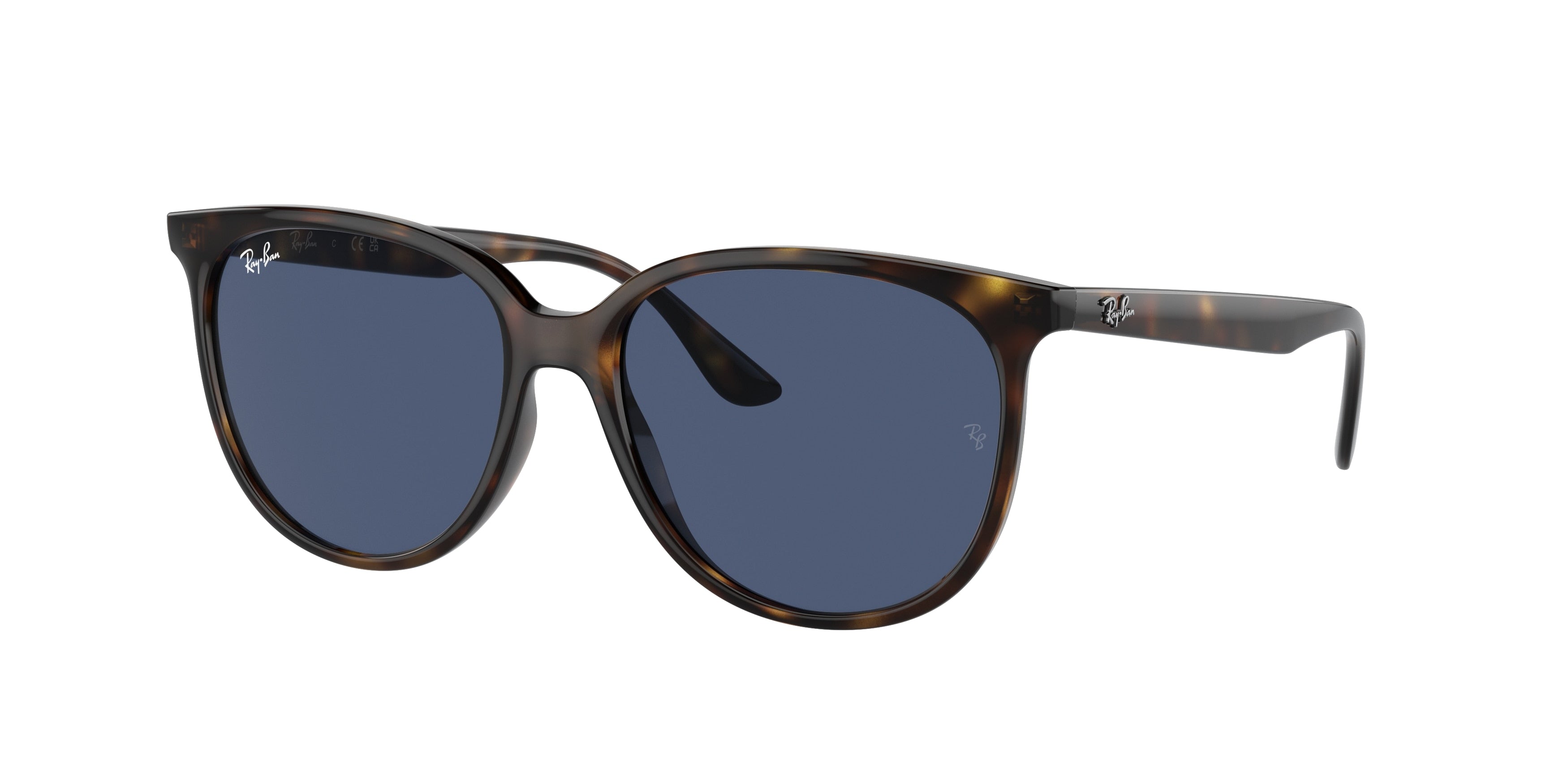 Ray-Ban RB4378 Square Sunglasses  710/80-Havana 54-145-16 - Color Map Tortoise