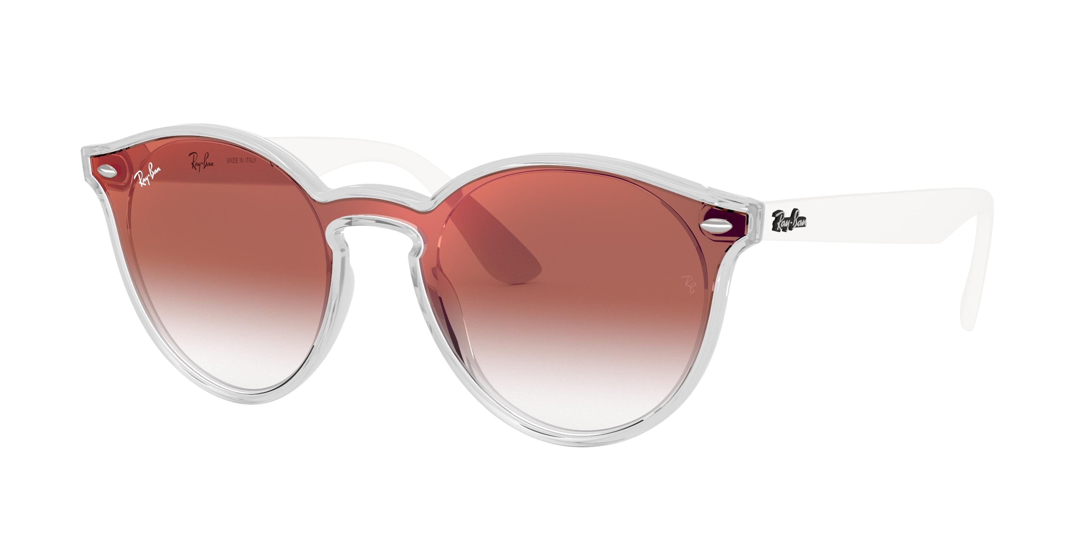 Ray-Ban BLAZE PANTHOS RB4380N Phantos Sunglasses  6357V0-Transparent 37-145-137 - Color Map Transparent
