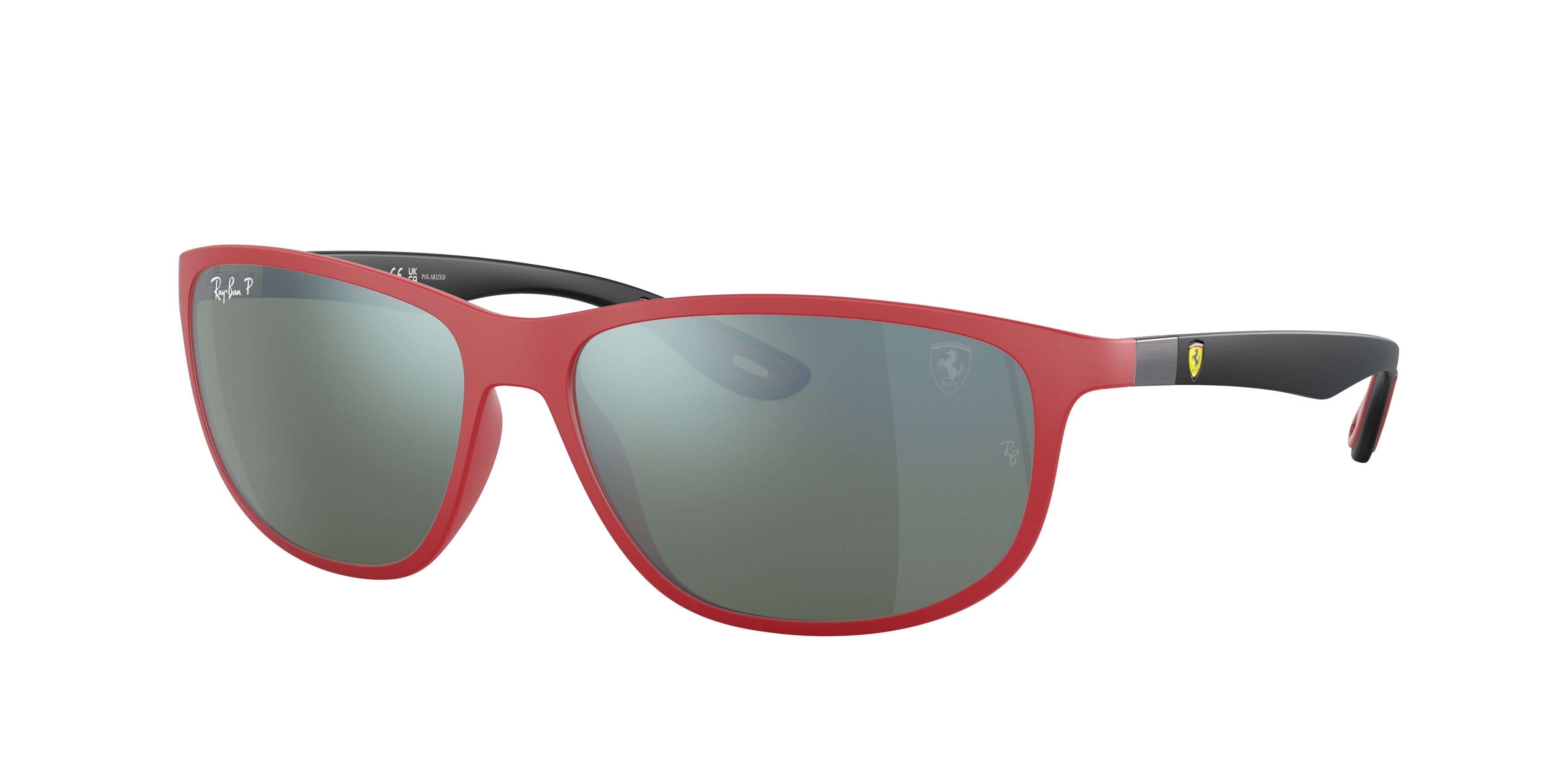 Ray-Ban RB4394M Pillow Sunglasses  F678H1-Red 60-145-14 - Color Map Red
