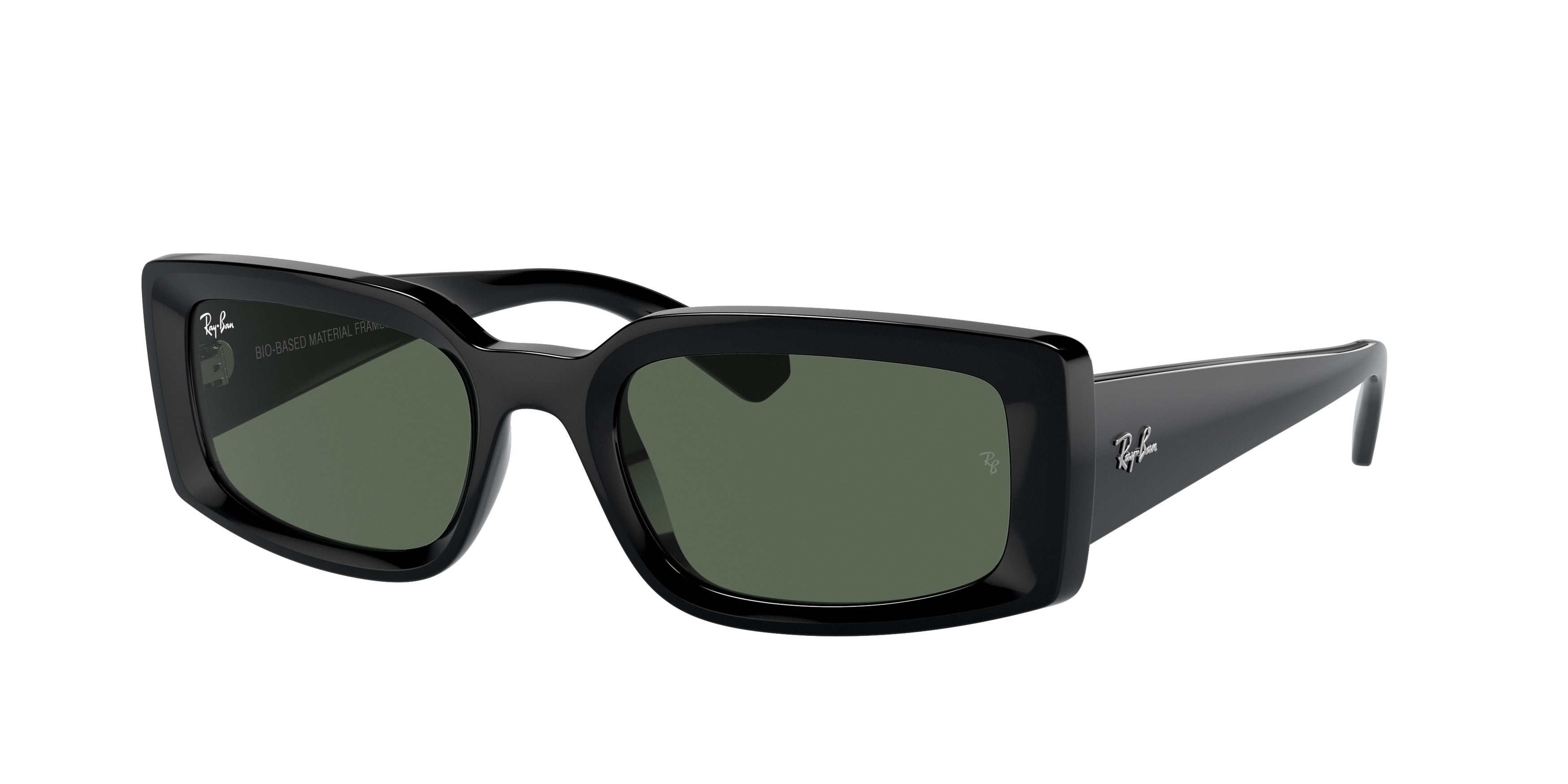 Ray-Ban KILIANE RB4395F Pillow Sunglasses  667771-Black 54-140-21 - Color Map Black