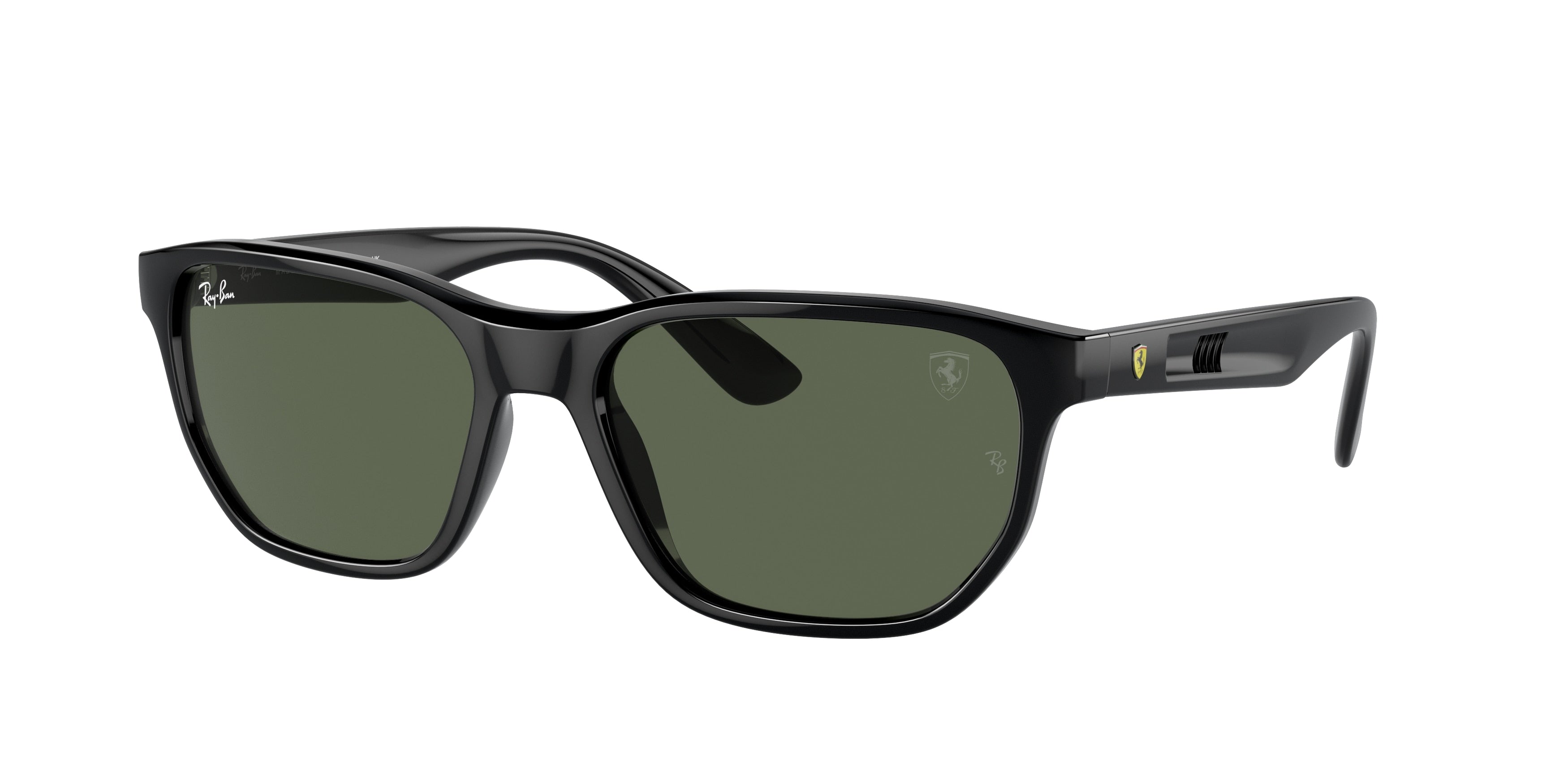Ray-Ban RB4404M Irregular Sunglasses  F68371-Black 57-145-18 - Color Map Black