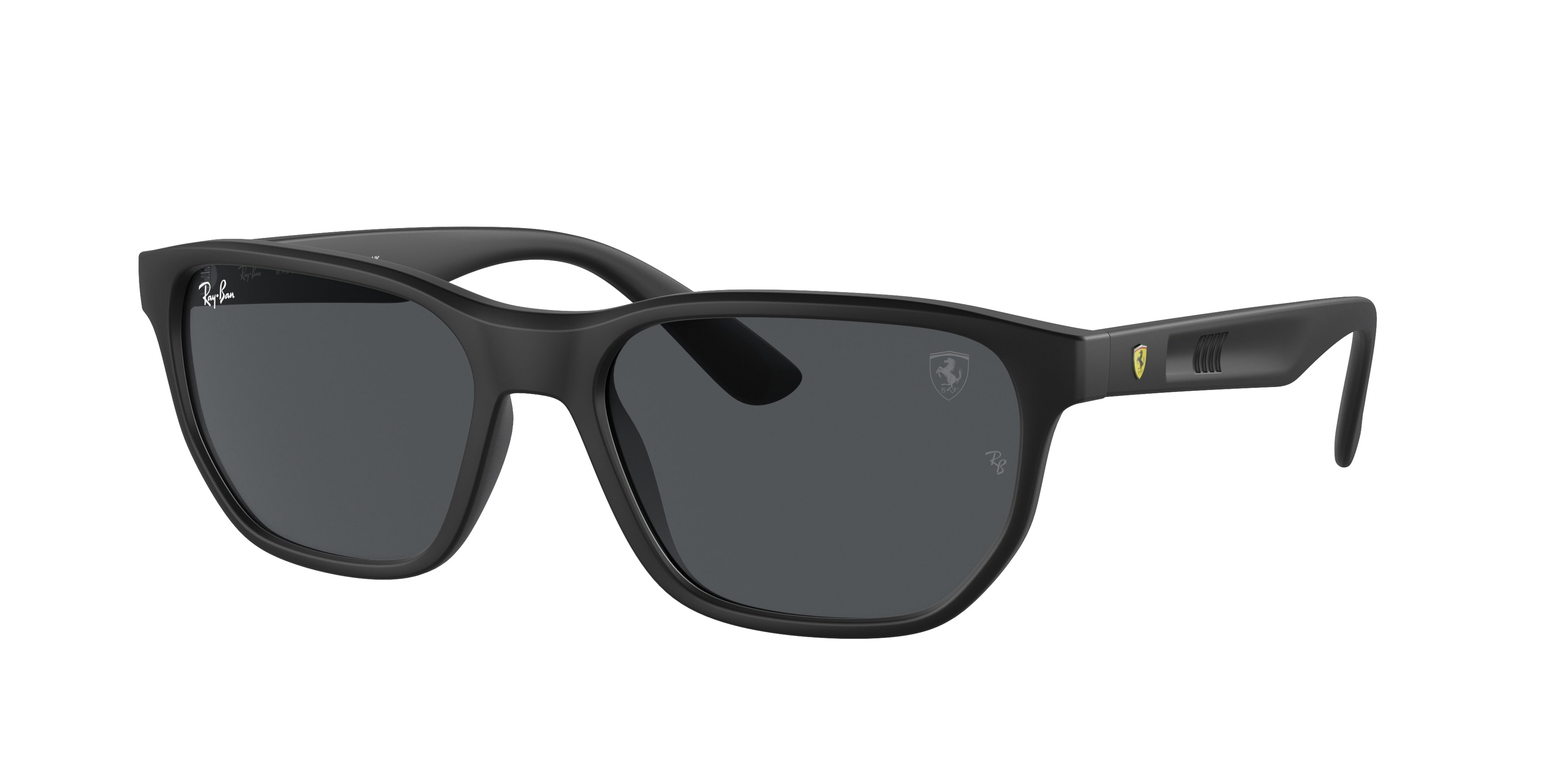 Ray-Ban RB4404M Irregular Sunglasses  F68487-Black 57-145-18 - Color Map Black