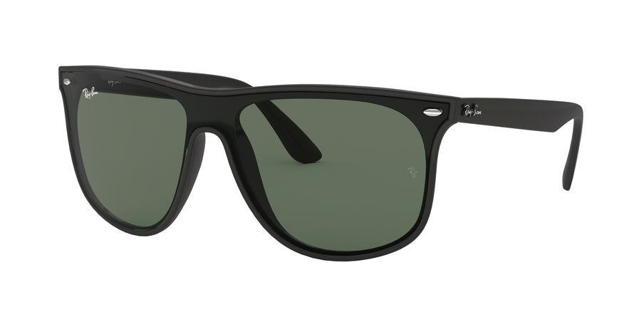 Ray-Ban BLAZE BOYFRIEND RB4447N Square Sunglasses  601S71-MATTE BLACK 40-138-145 - Color Map black