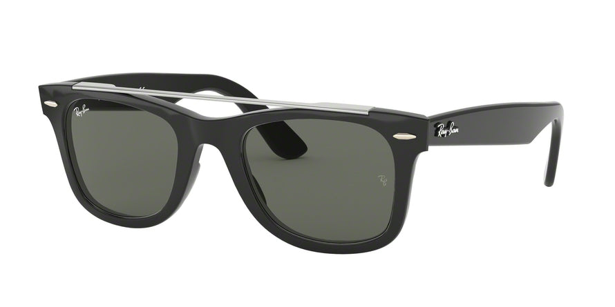 Ray-Ban WAYFARER RB4540F Square Sunglasses  601/58-BLACK 52-22-150 - Color Map black