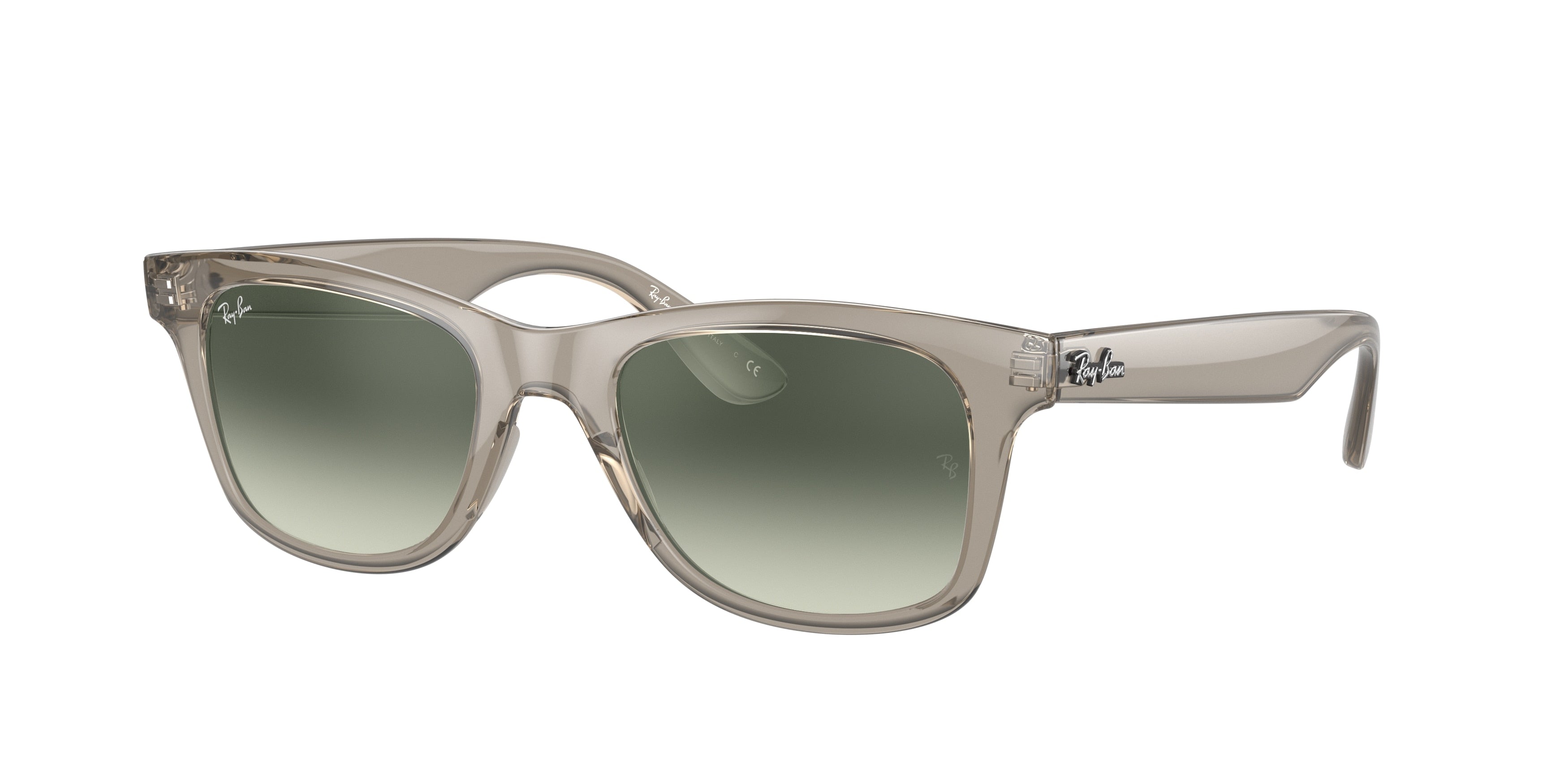 Ray-Ban RB4640 Square Sunglasses  644971-Transparent Grey 49-150-20 - Color Map Grey