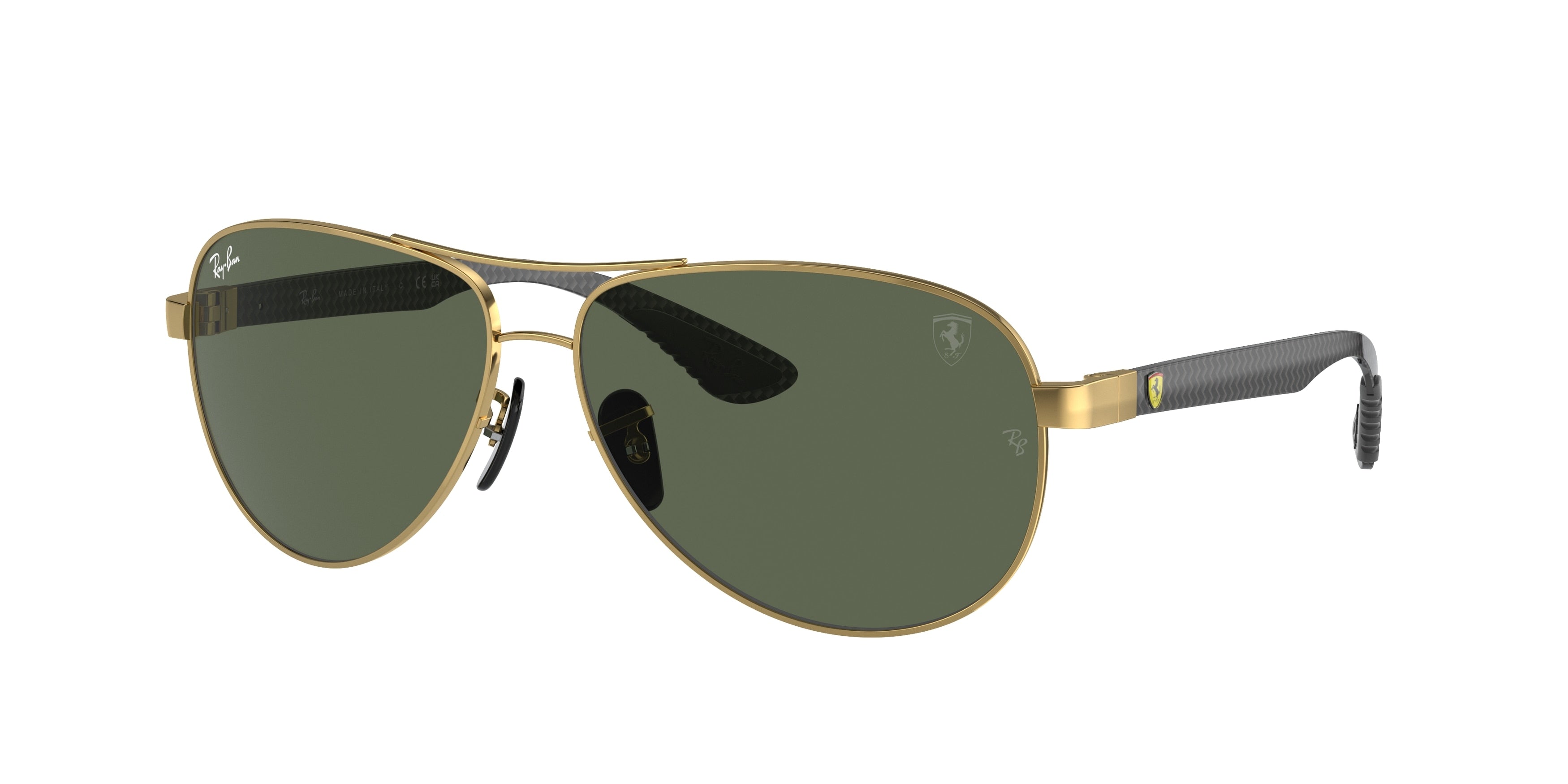 Ray-Ban RB8331M Pilot Sunglasses  F00871-Gold 60-140-13 - Color Map Gold