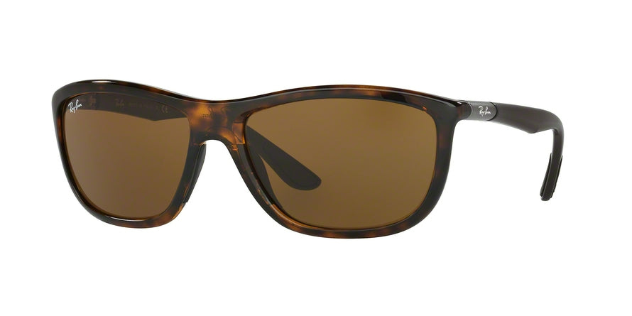 Ray-Ban RB8351F Square Sunglasses  622173-SHINY HAVANA 60-17-140 - Color Map havana