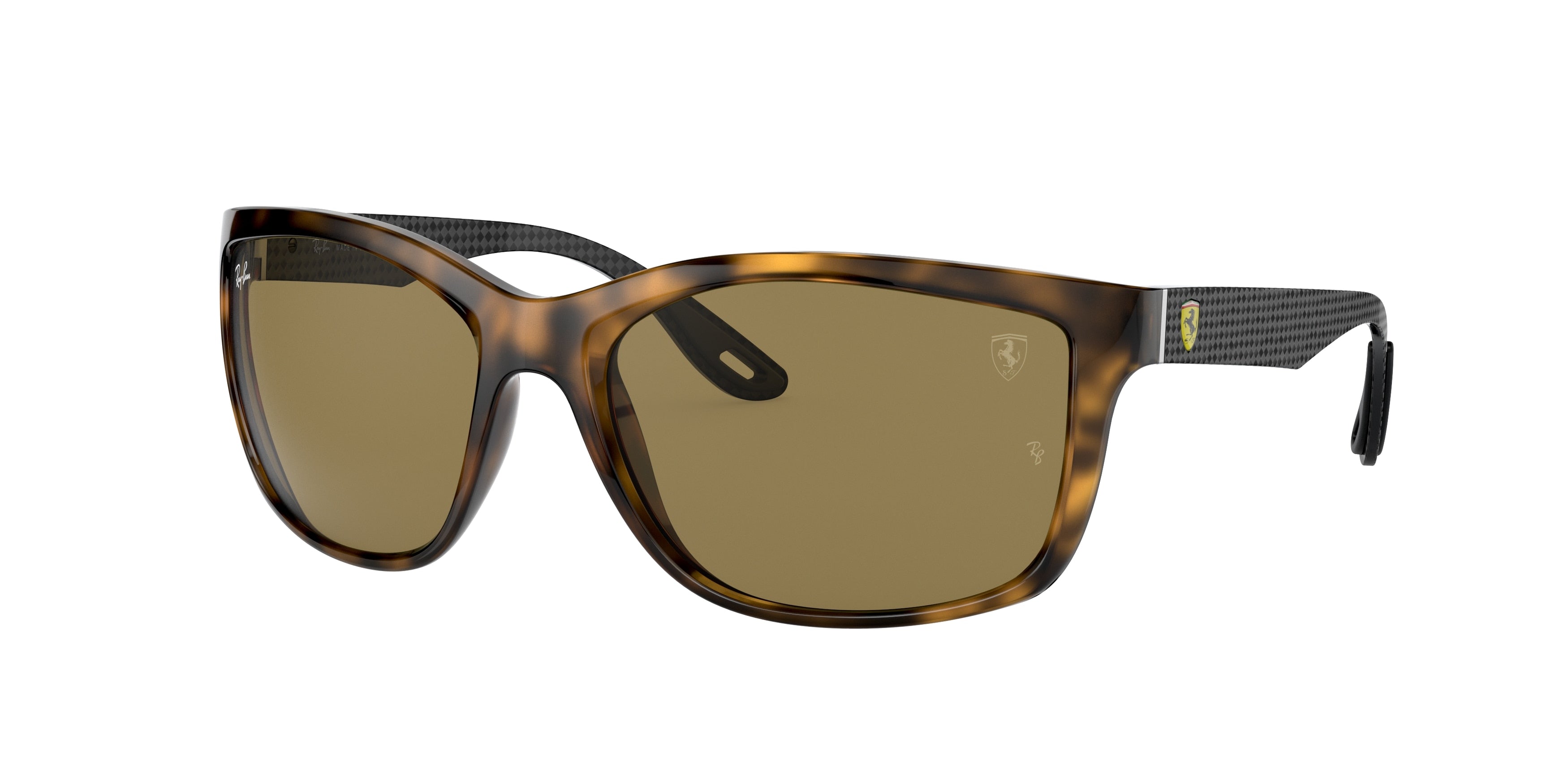 Ray-Ban RB8356M Square Sunglasses  F64673-Havana 60-135-18 - Color Map Tortoise