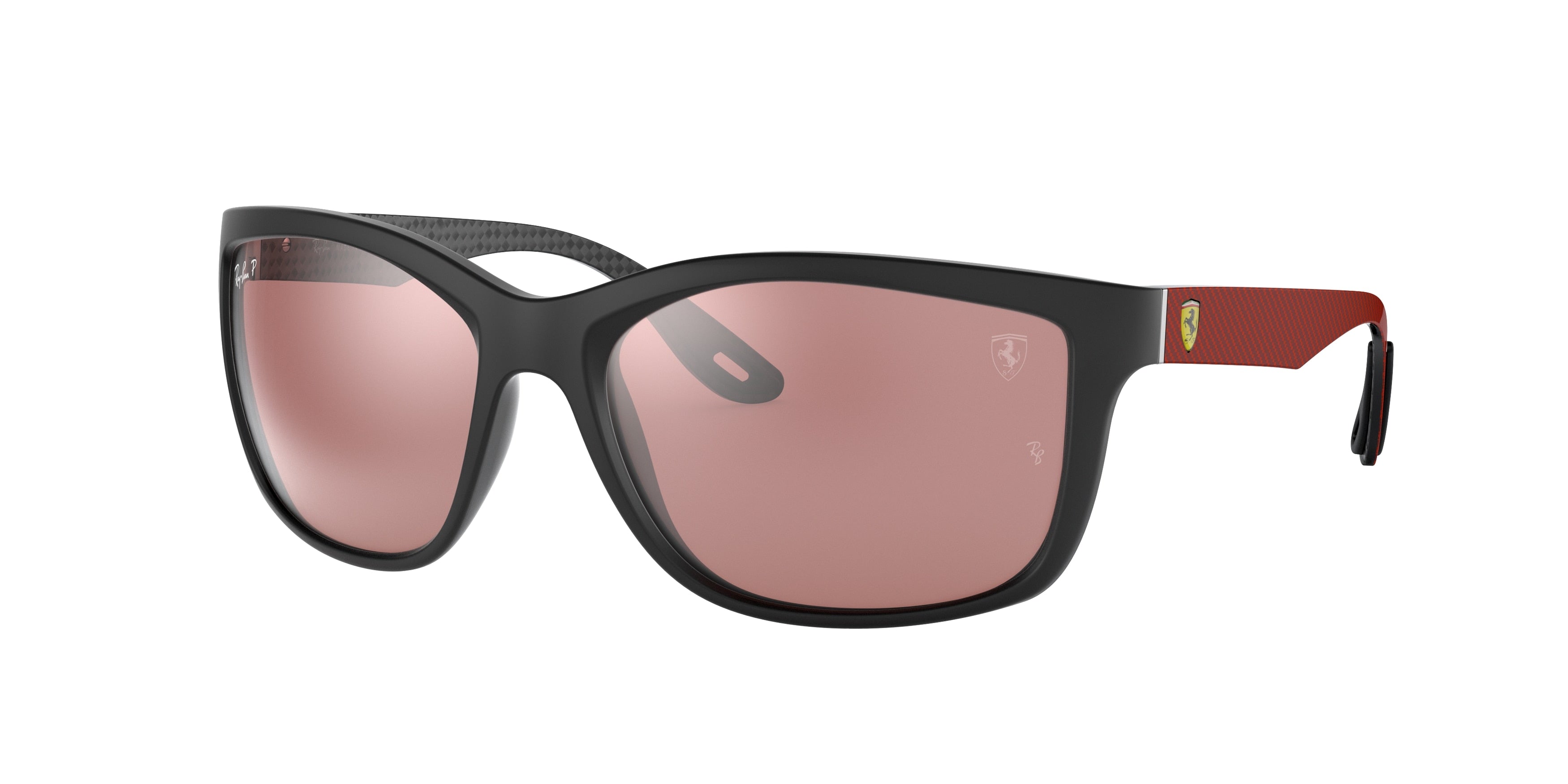 Ray-Ban RB8356M Square Sunglasses  F647H2-Black 60-135-18 - Color Map Black