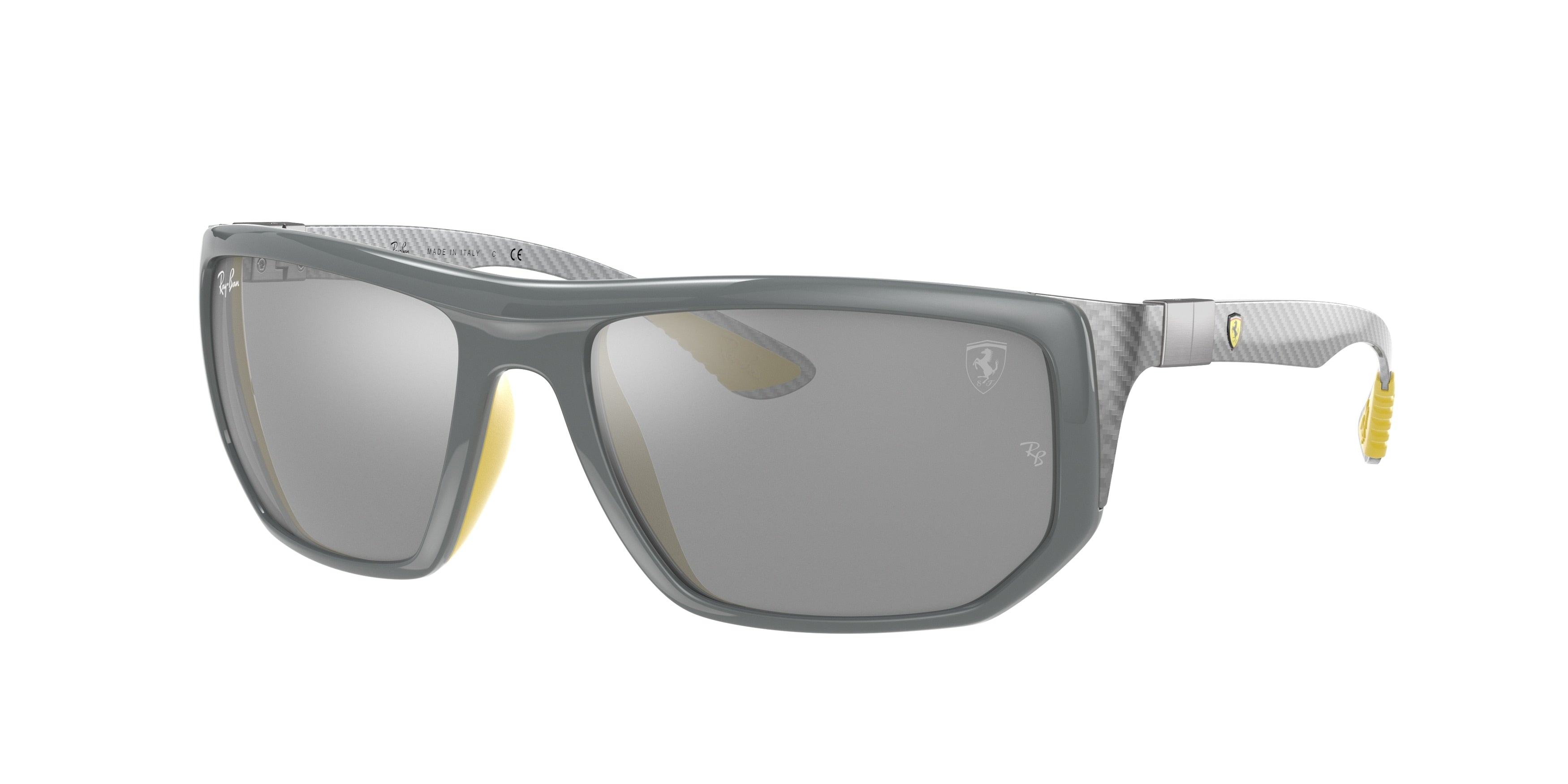 Ray-Ban RB8361M Irregular Sunglasses  F6736G-Grey 60-130-18 - Color Map Grey