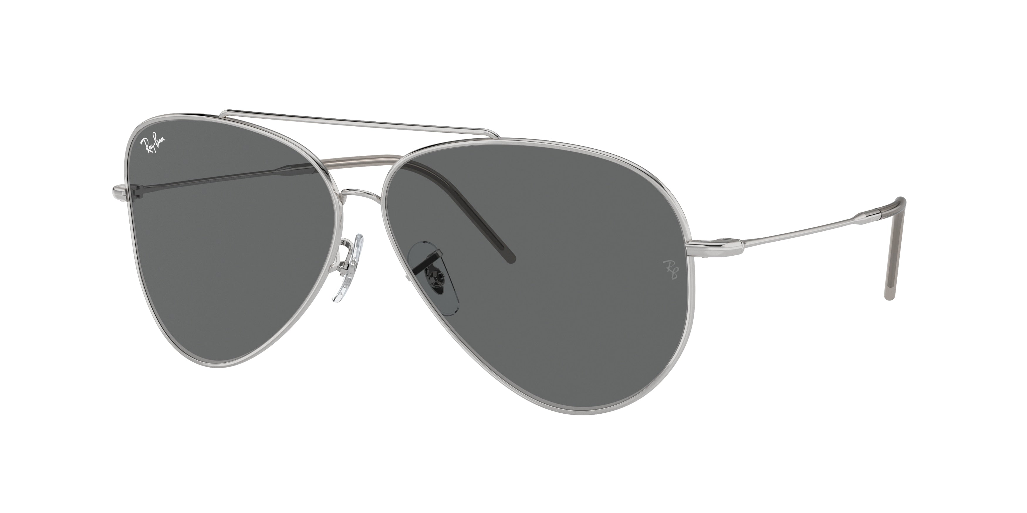 Ray-Ban AVIATOR REVERSE RBR0101S Pilot Sunglasses  003/GR-Silver 62-145-11 - Color Map Silver