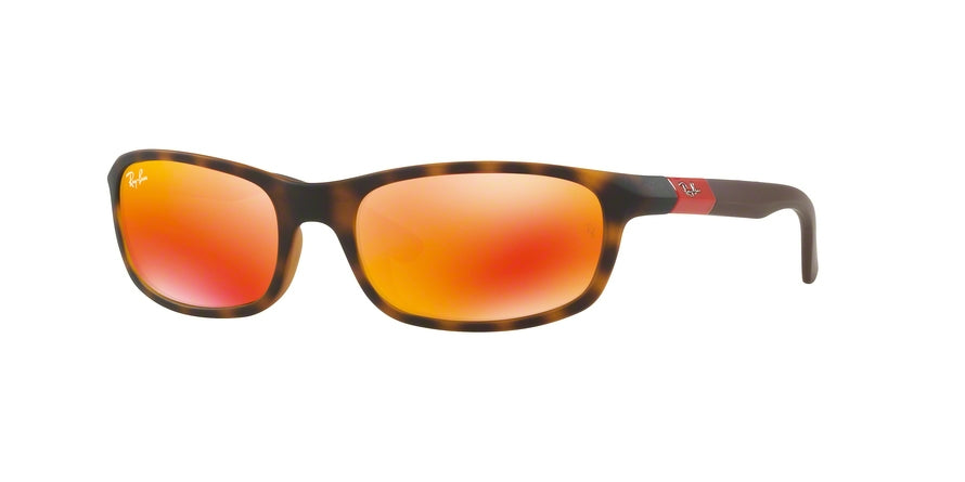 Ray-Ban Junior RJ9056S Rectangle Sunglasses  70266Q-MATTE HAVANA 50-16-110 - Color Map havana
