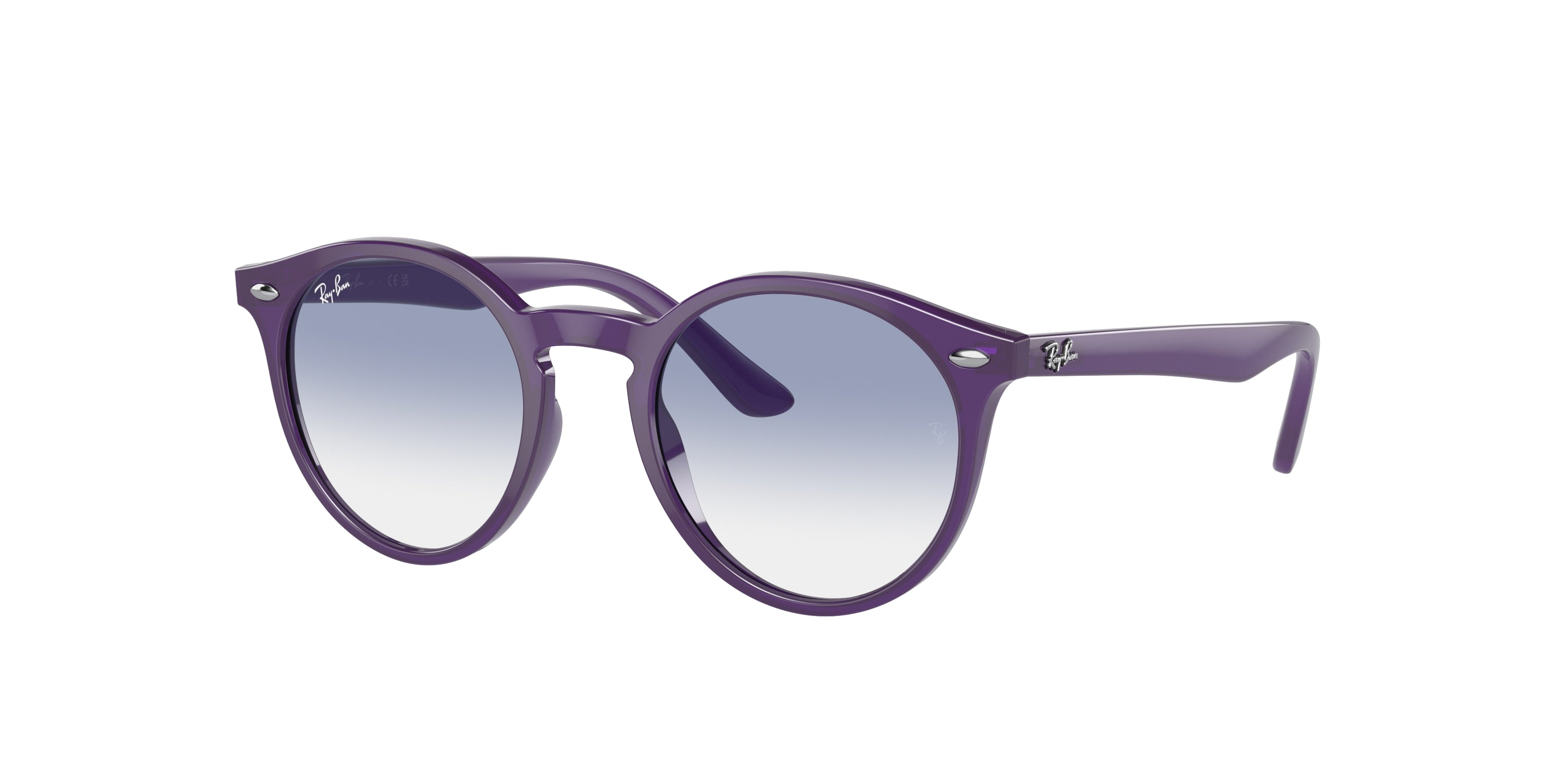 Ray-Ban Junior RJ9064S Phantos Sunglasses  713119-Opal Violet 44-130-19 - Color Map Violet